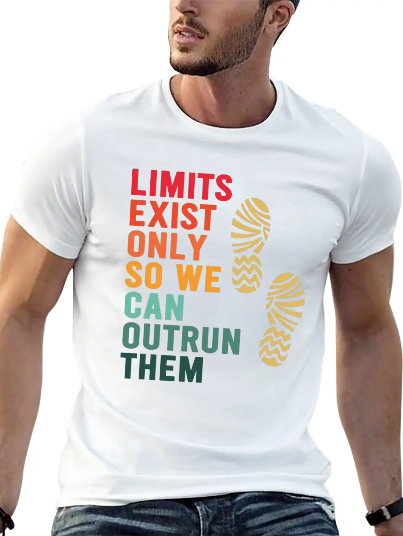 Limits Exist Only So We Can Outrun Them Soft Cotton Short Sleeve Tee ¨C Unisex Wardrobe Staple