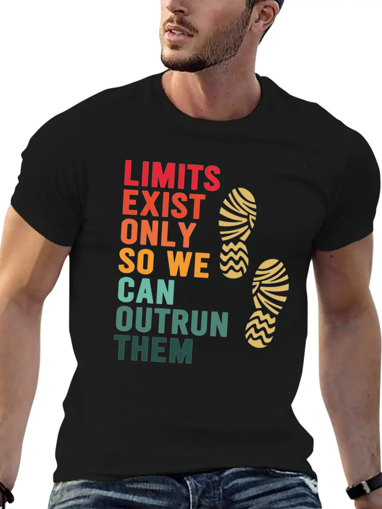 Limits Exist Only So We Can Outrun Them Soft Cotton Short Sleeve Tee ¨C Unisex Wardrobe Staple