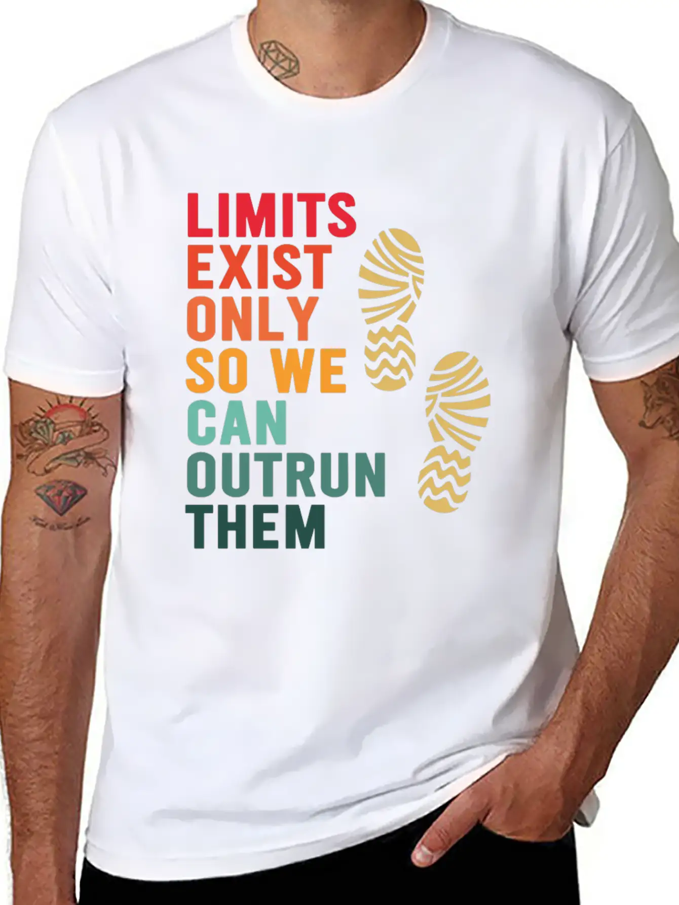 Limits Exist Only So We Can Outrun Them Soft Cotton Short Sleeve Tee ¨C Unisex Wardrobe Staple