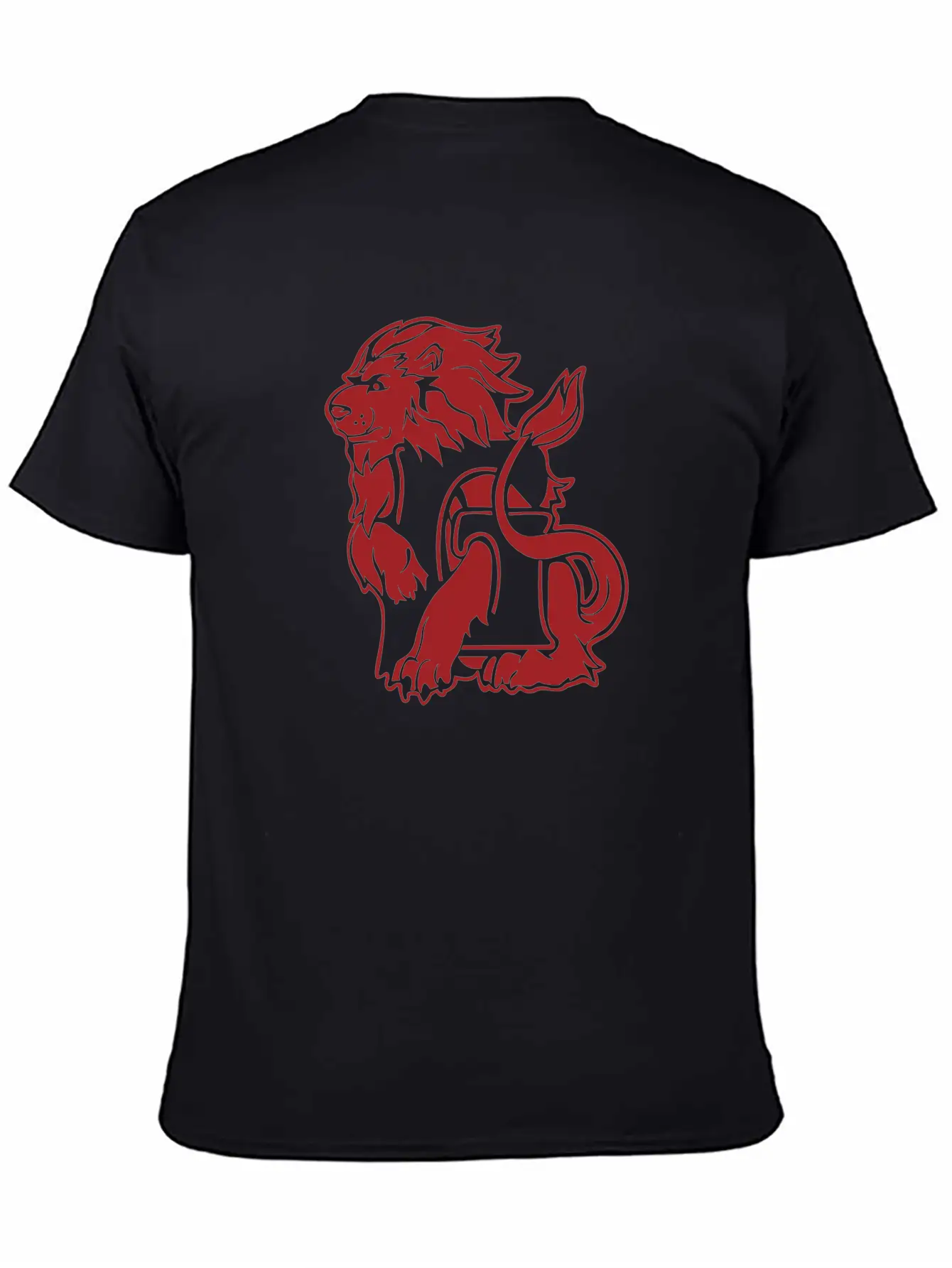 Lion Basic Graphic T-Shirt ¨C Daily Comfort In Soft Cotton