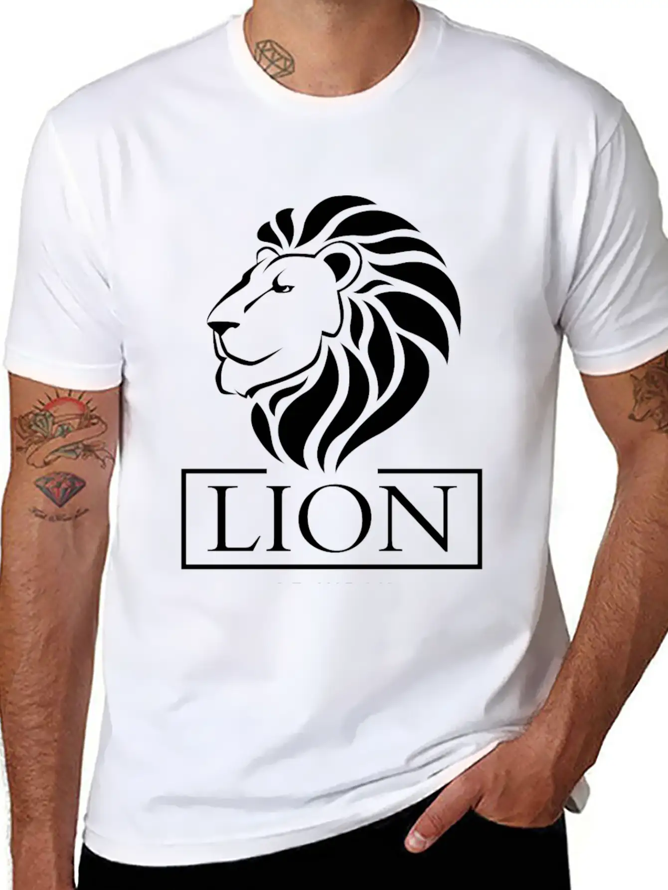 Lion Of Judah - Livity - Rastafari - Reggae Roots Basic Graphic T-Shirt ¨C Daily Comfort In Soft Cotton
