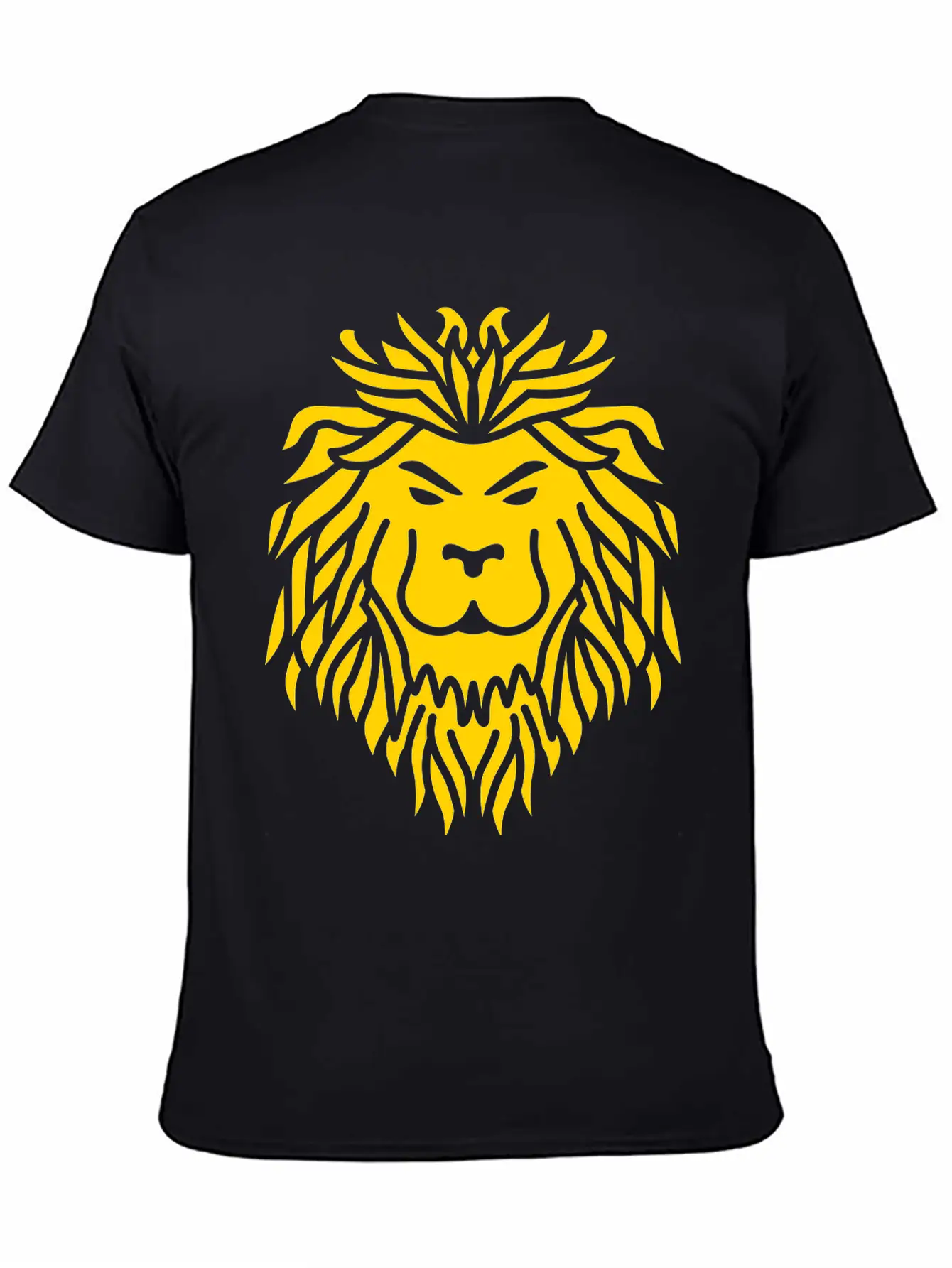 Lion Tribal Basic Graphic T-Shirt ¨C Daily Comfort In Soft Cotton