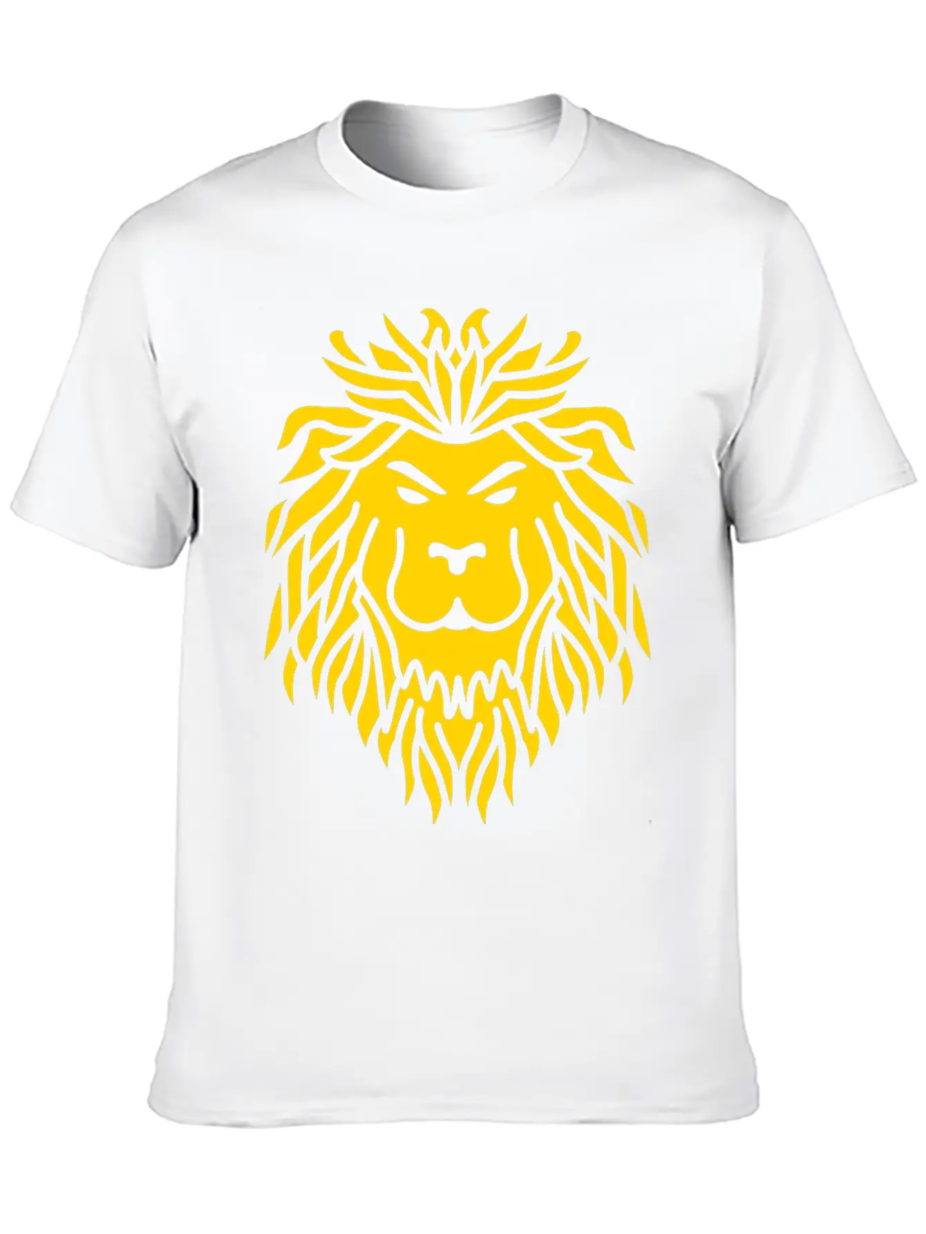 Lion Tribal Basic Graphic T-Shirt ¨C Daily Comfort In Soft Cotton