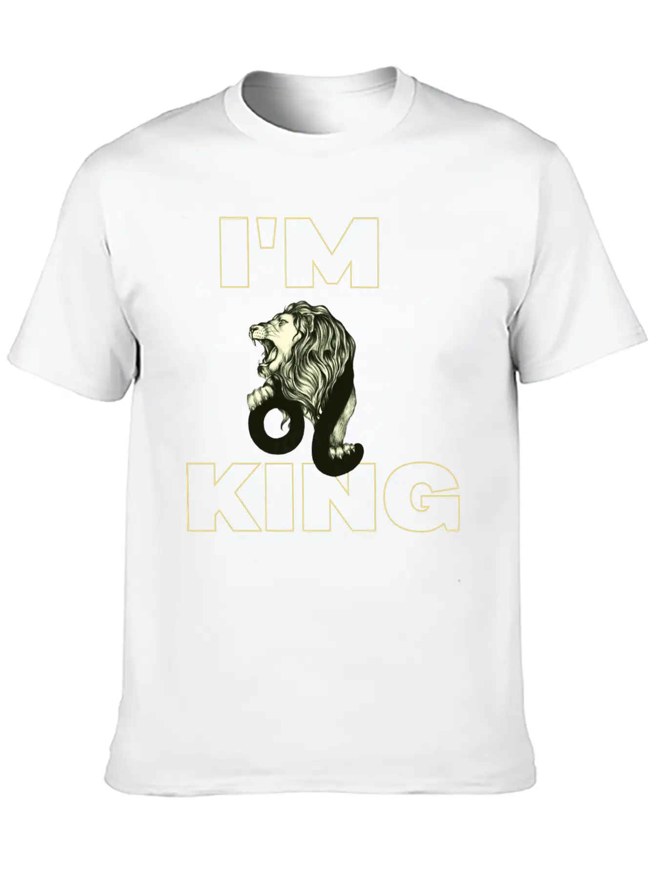 Lion's Position At The Top Soft Cotton Short Sleeve Tee ¨C Unisex Wardrobe Staple