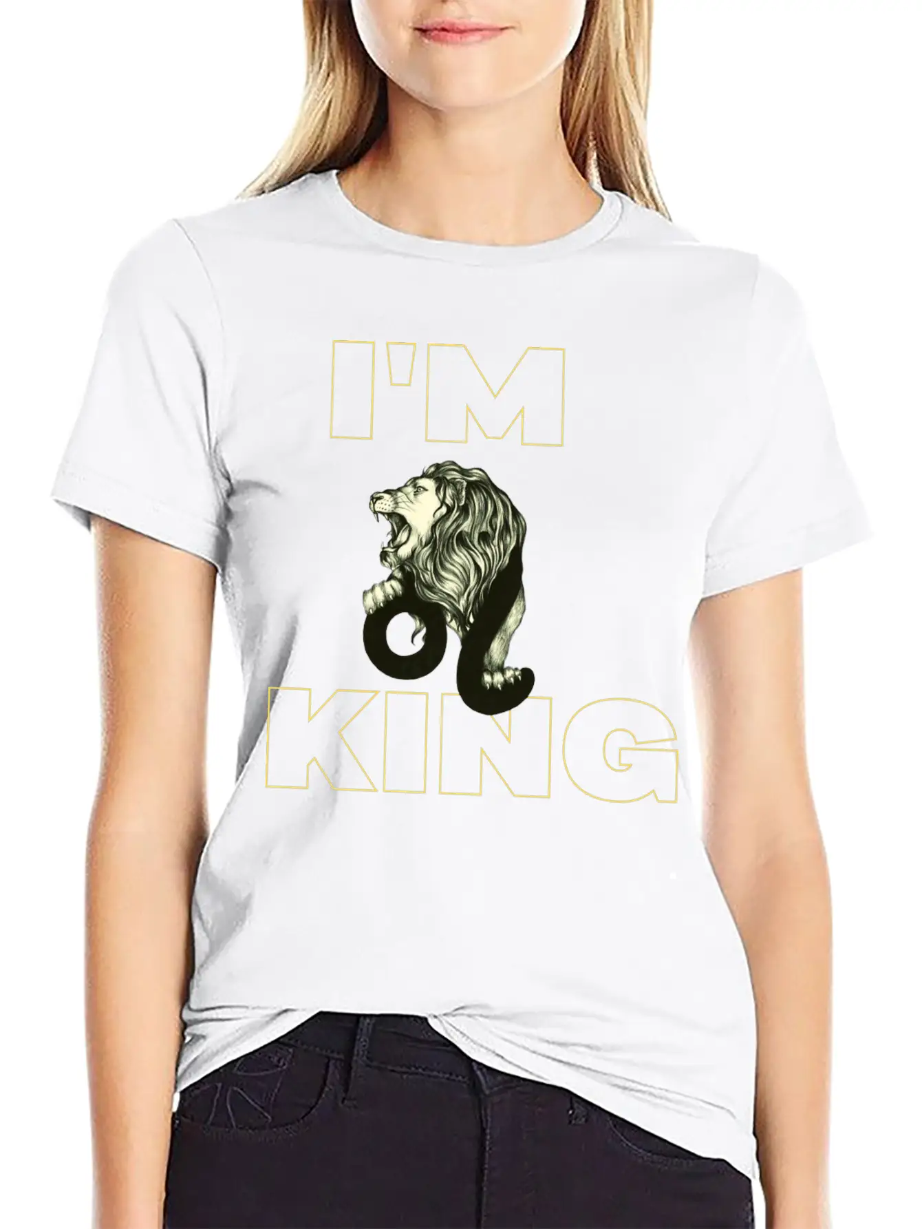 Lion's Position At The Top Soft Cotton Short Sleeve Tee ¨C Unisex Wardrobe Staple