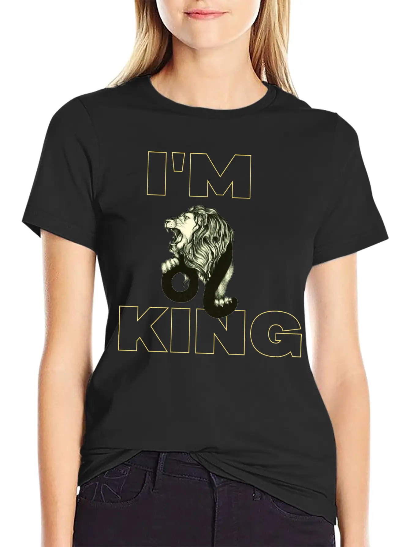 Lion's Position At The Top Soft Cotton Short Sleeve Tee ¨C Unisex Wardrobe Staple