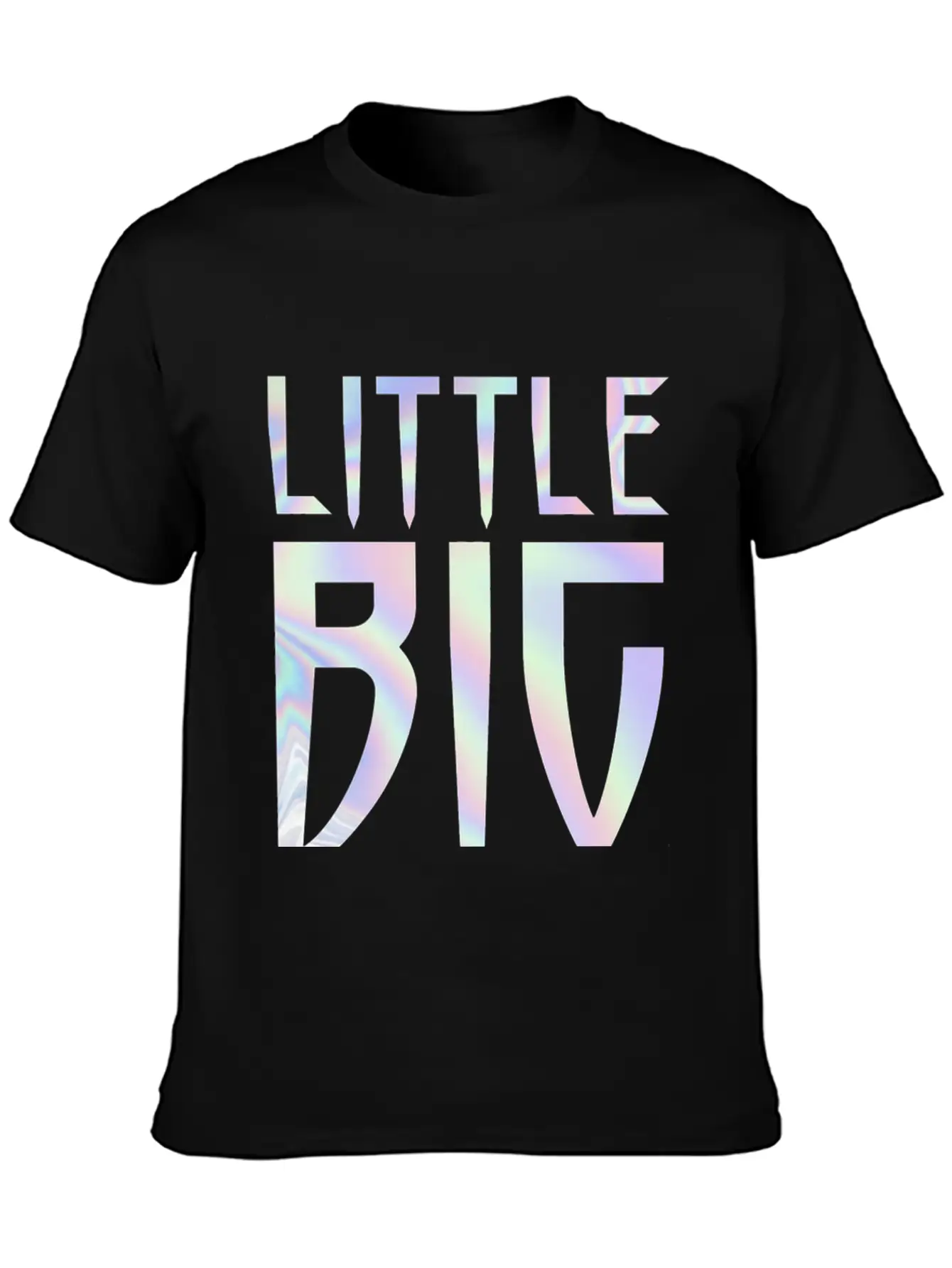 Little Big Band Logo Basic Graphic T-Shirt ¨C Daily Comfort In Soft Cotton