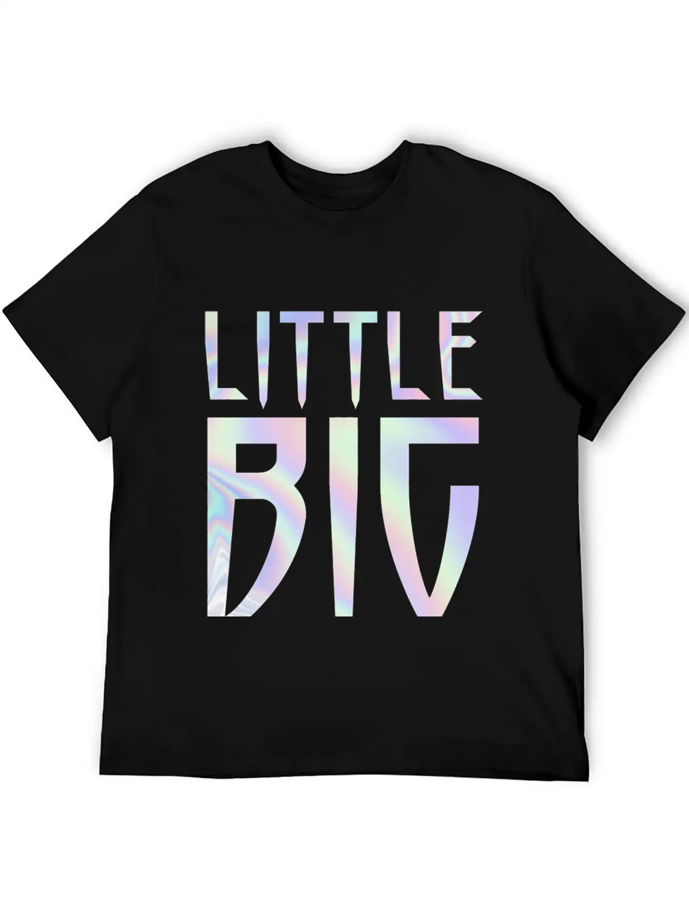 Little Big Band Logo Basic Graphic T-Shirt ¨C Daily Comfort In Soft Cotton