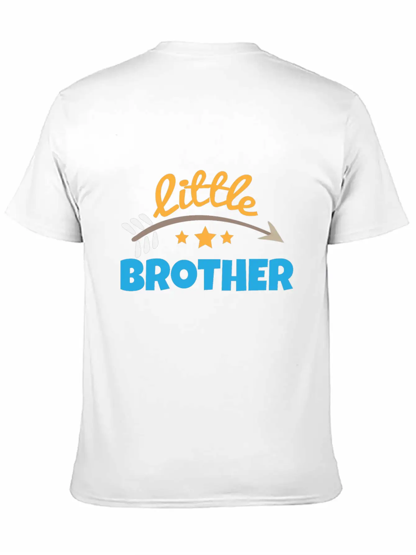 Little Brother With Arrow Stars - Gift Idea Soft Cotton Short Sleeve Tee ¨C Unisex Wardrobe Staple