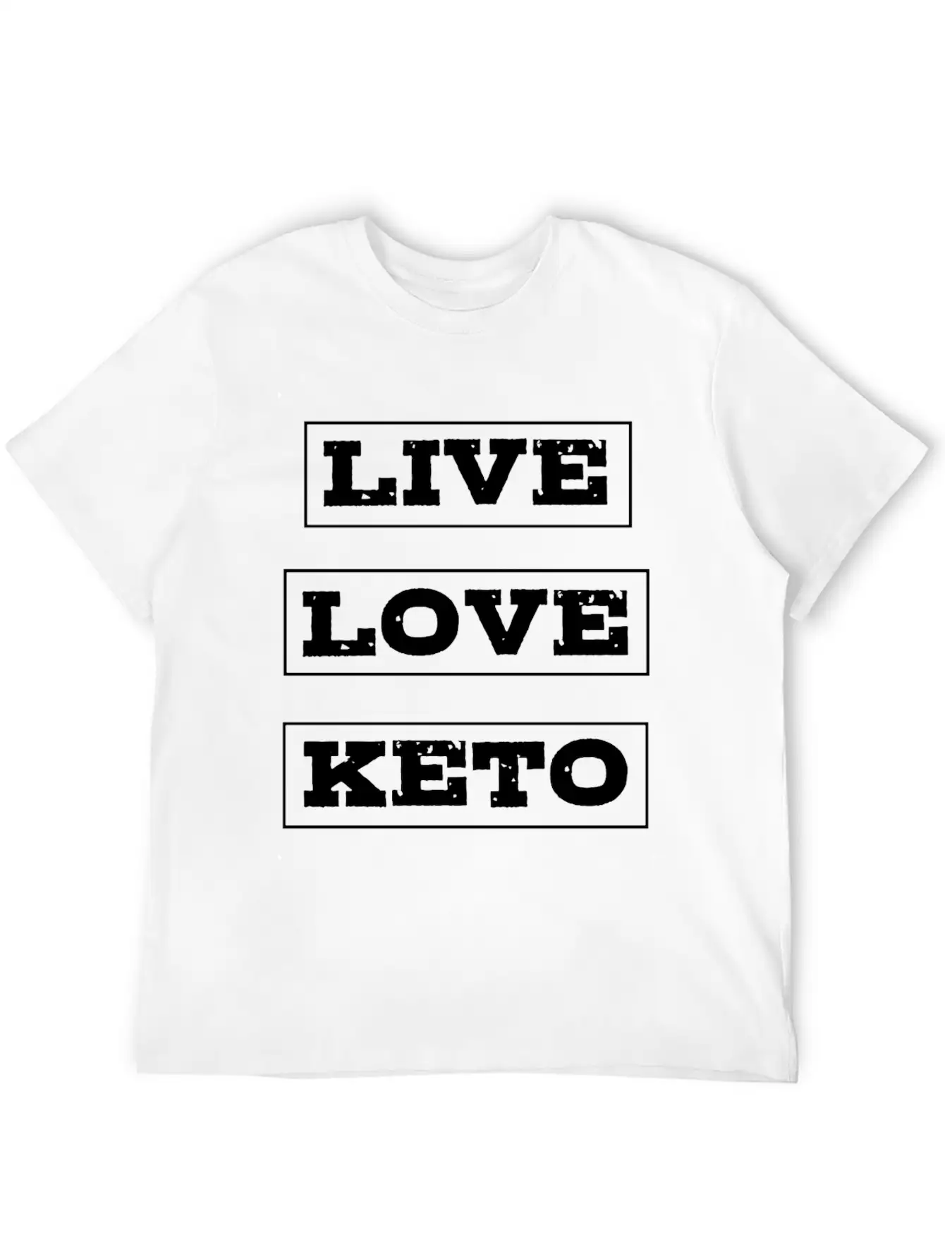 Live Love Keto Diet T-Shirt Soft Cotton Short Sleeve Tee ¨C Unisex Wardrobe Staple