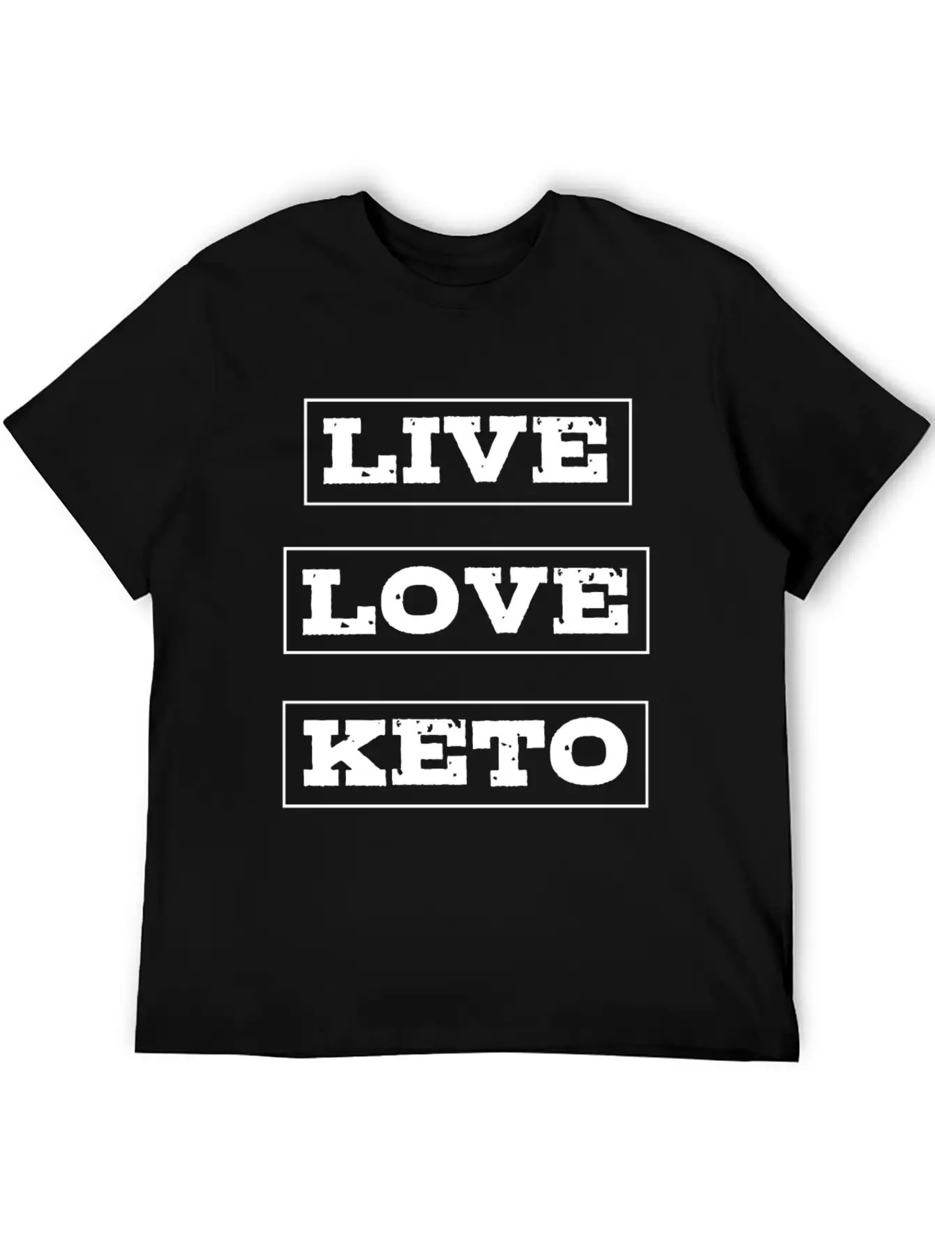 Live Love Keto Diet T-Shirt Soft Cotton Short Sleeve Tee ¨C Unisex Wardrobe Staple
