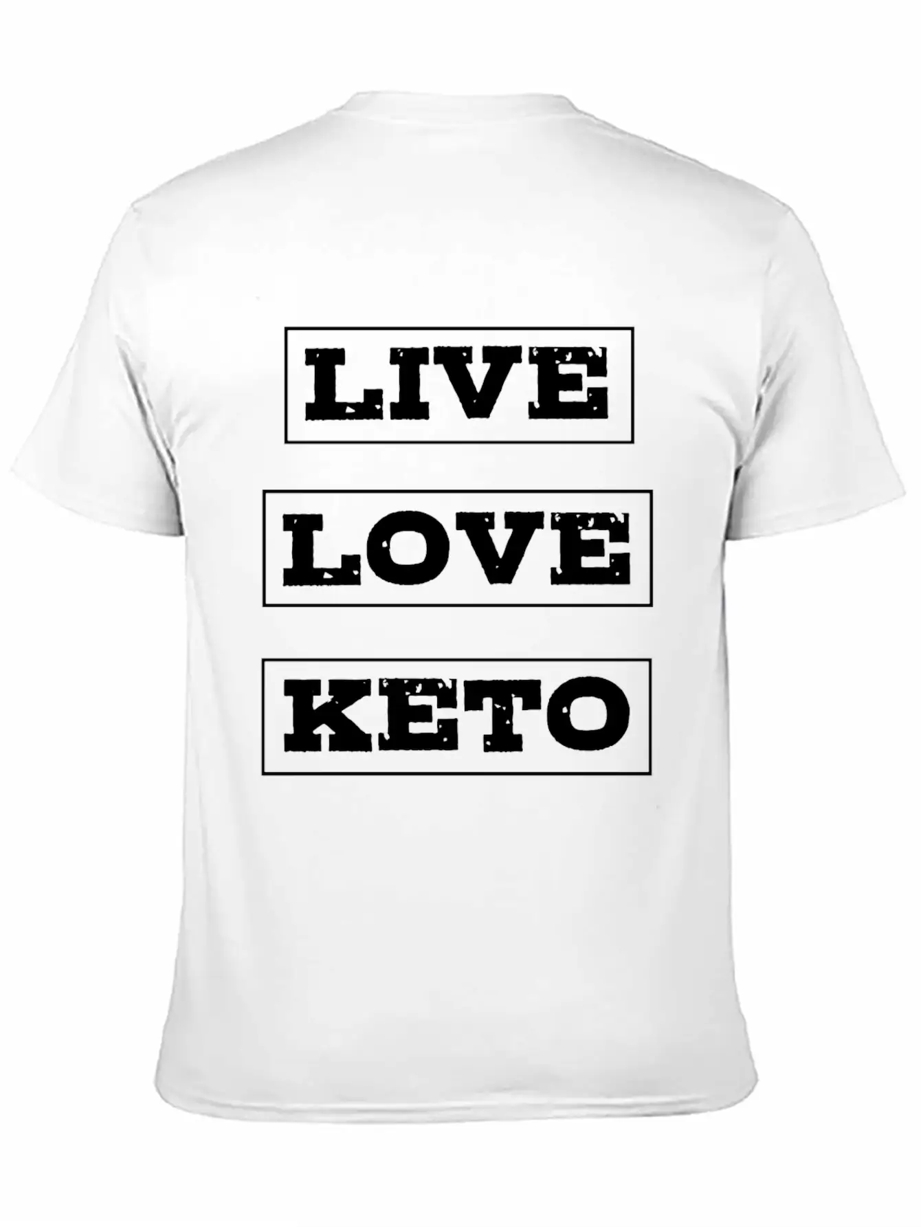 Live Love Keto Diet T-Shirt Soft Cotton Short Sleeve Tee ¨C Unisex Wardrobe Staple