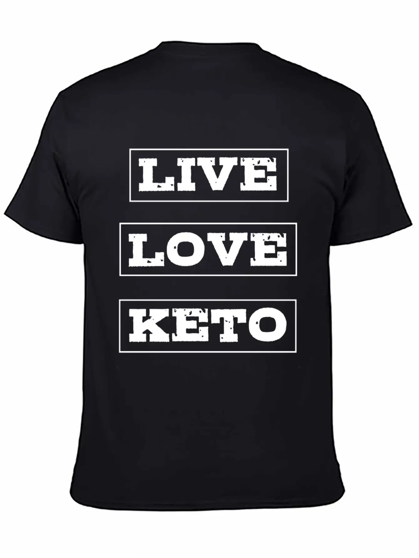Live Love Keto Diet T-Shirt Soft Cotton Short Sleeve Tee ¨C Unisex Wardrobe Staple