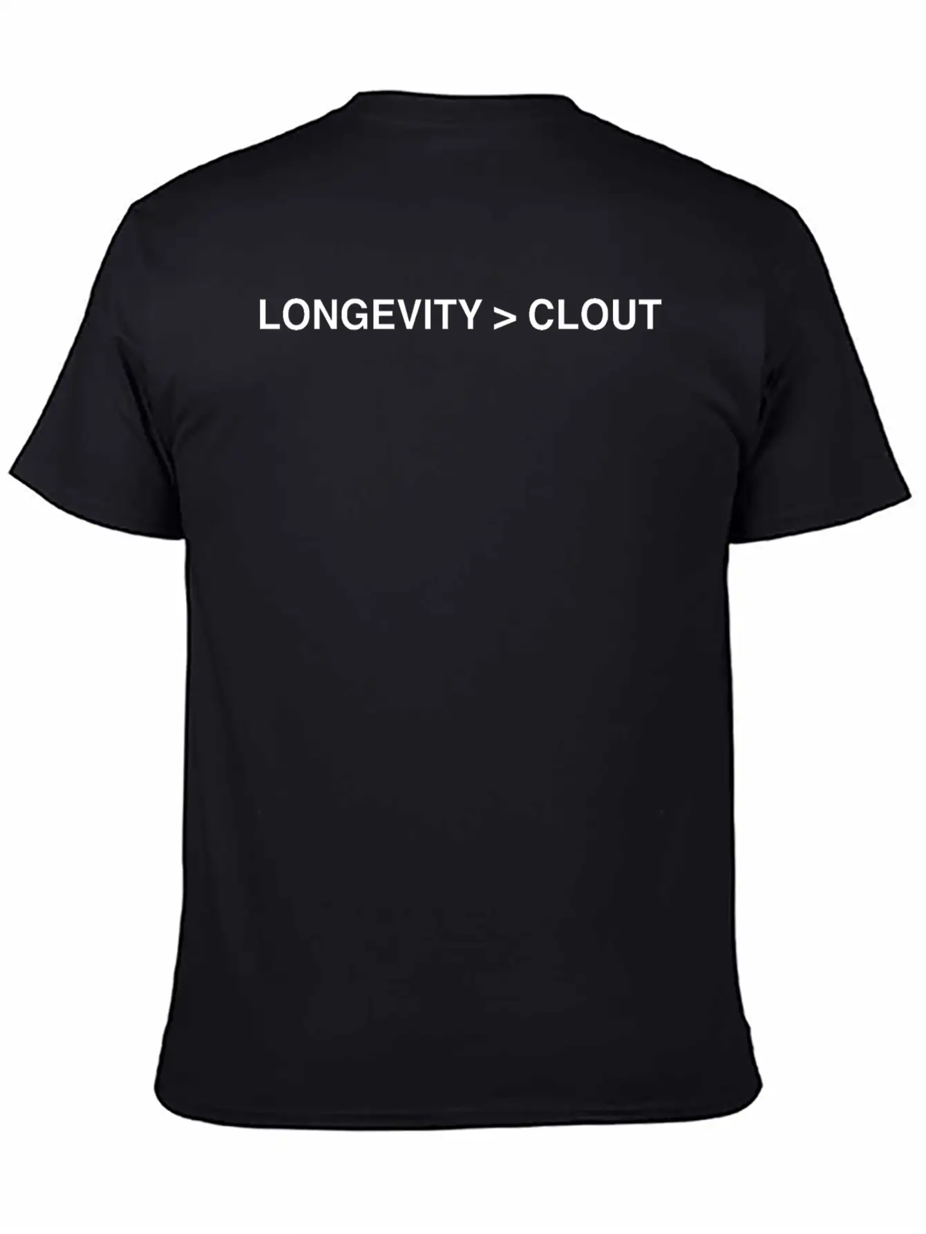 Longevity Over Clout Tee Valentine's Day Soft Cotton Short Sleeve Tee ¨C Unisex Wardrobe Staple