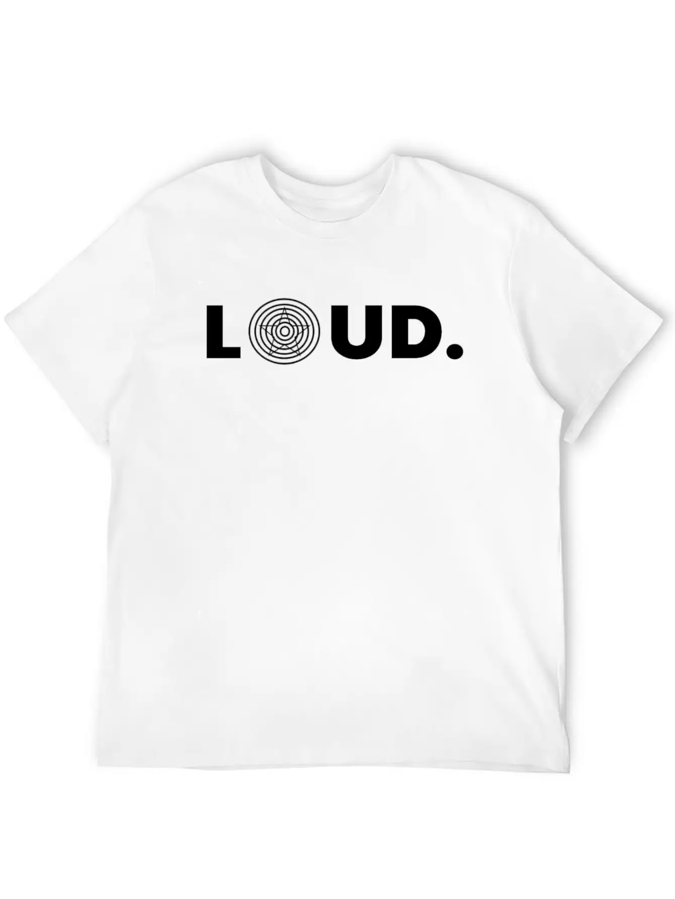 LOUD. Basic Graphic T-Shirt ¨C Daily Comfort In Soft Cotton