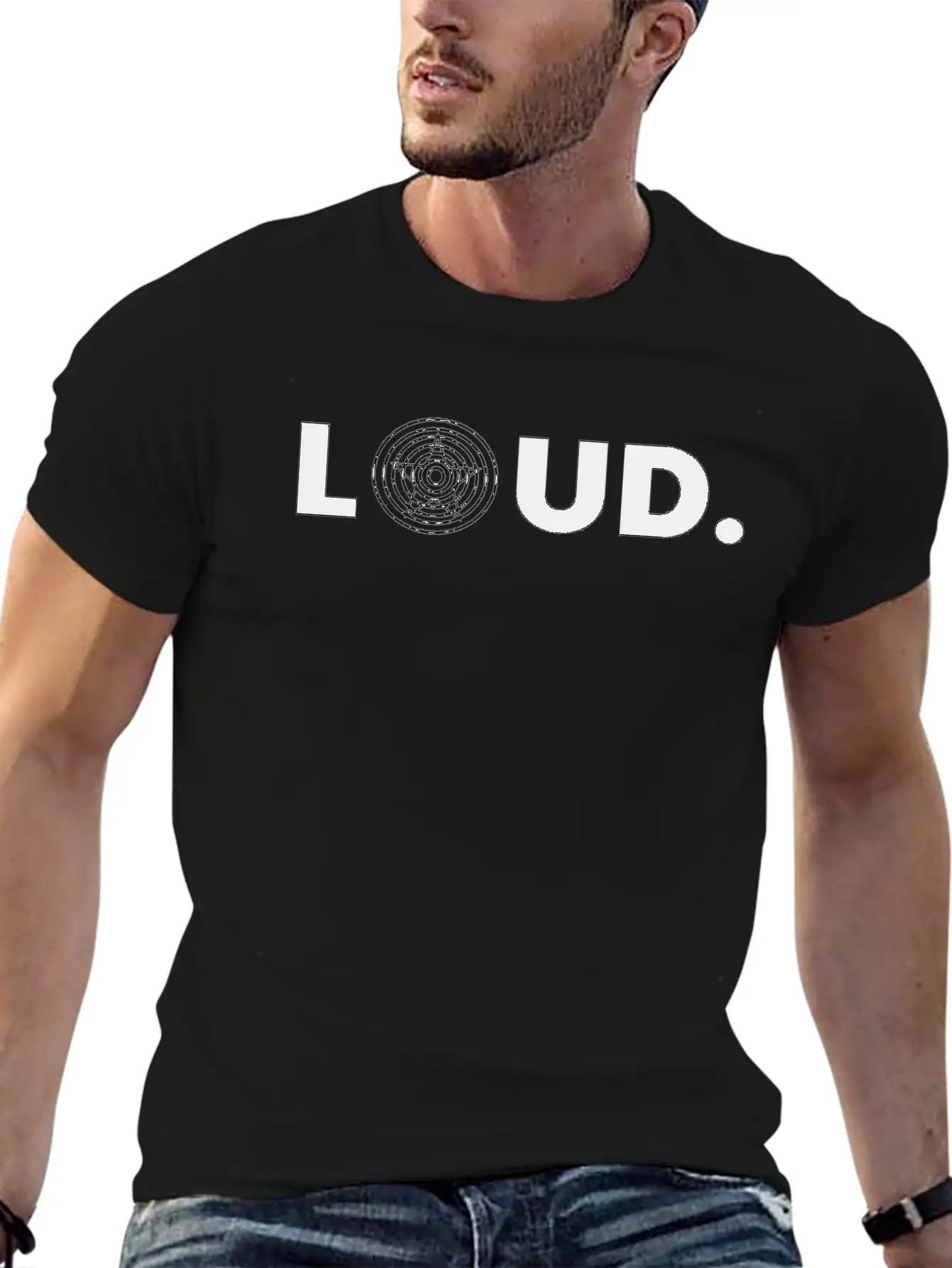 LOUD. Basic Graphic T-Shirt ¨C Daily Comfort In Soft Cotton