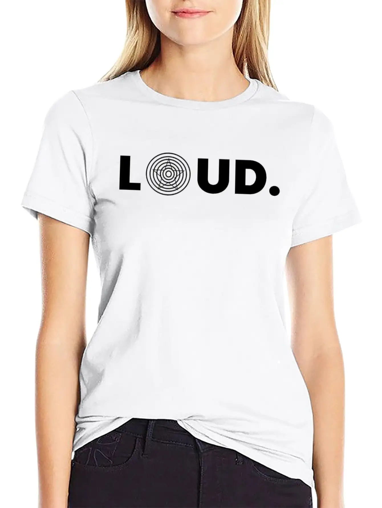 LOUD. Basic Graphic T-Shirt ¨C Daily Comfort In Soft Cotton