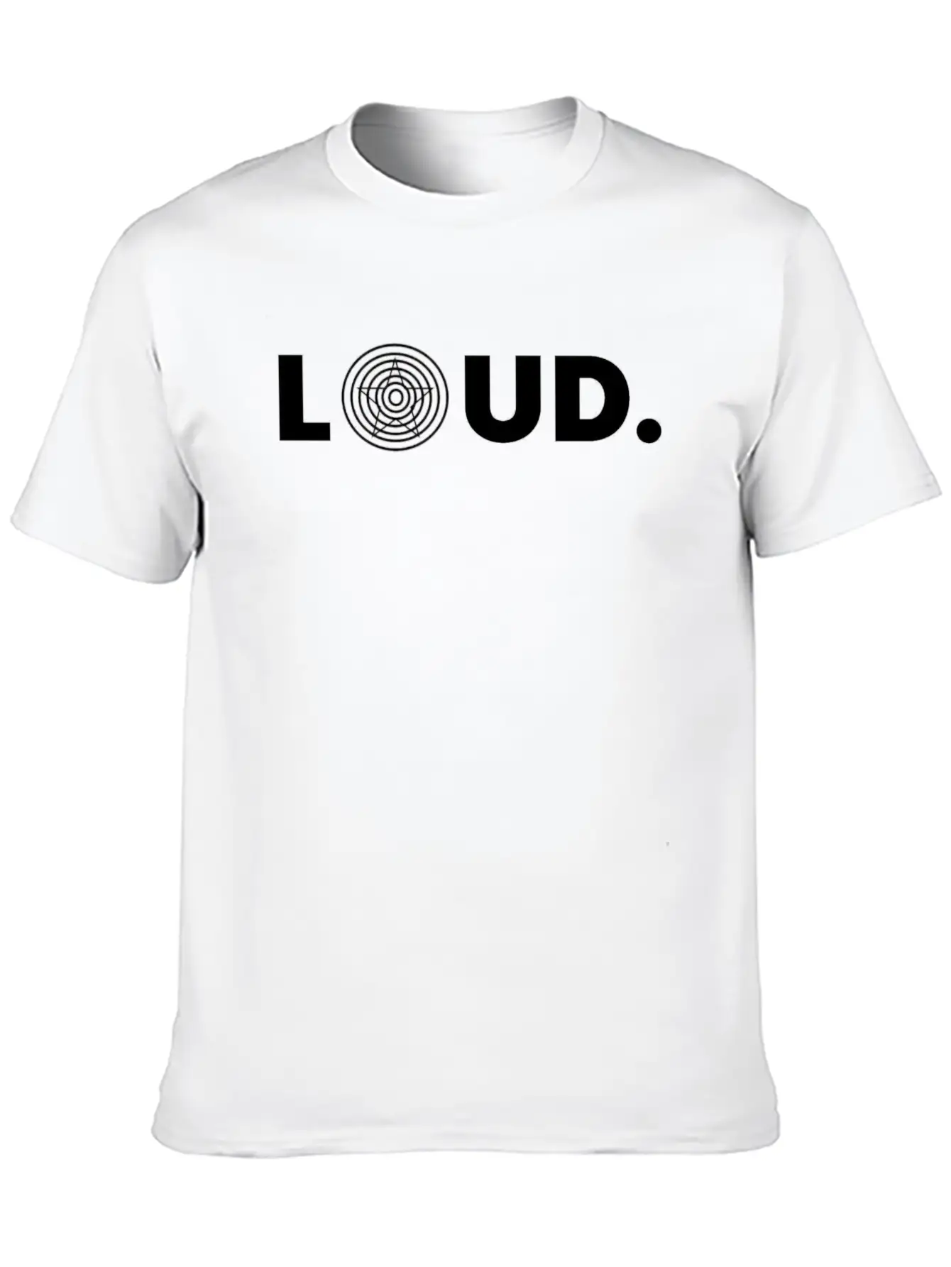 LOUD. Basic Graphic T-Shirt ¨C Daily Comfort In Soft Cotton