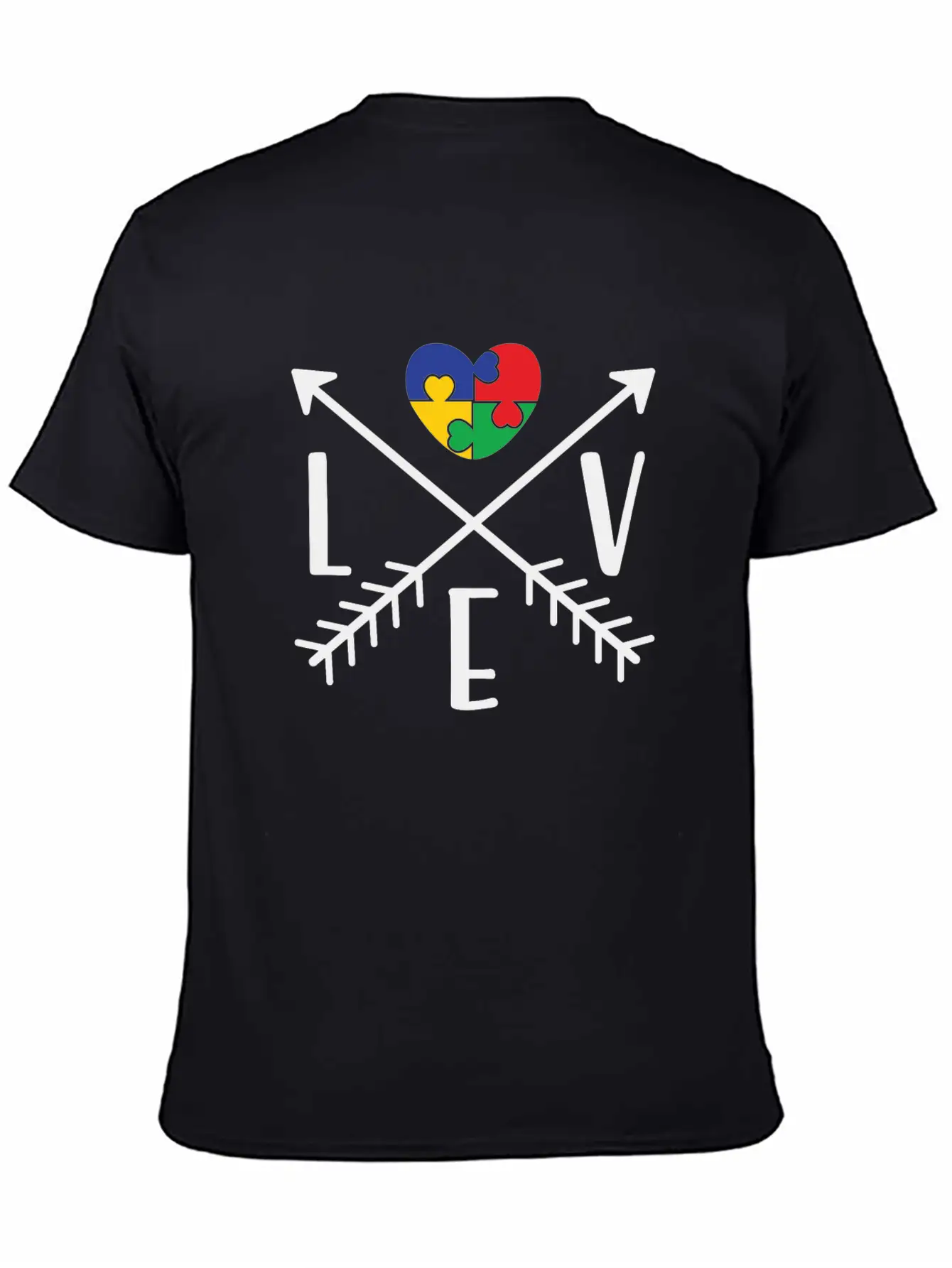 Love Arrows Essential Cotton Tee For Daily Outfits ¨C Unisex Style