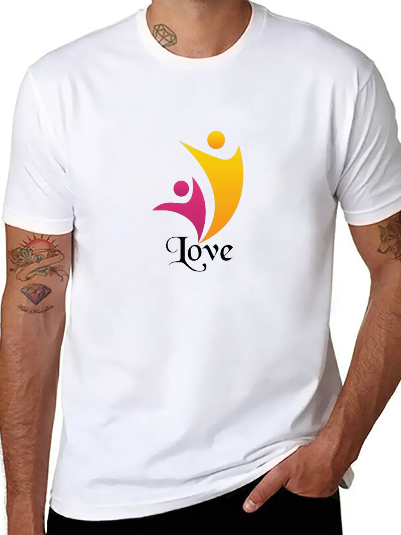 Love Essential Cotton Tee For Daily Outfits ¨C Unisex Style