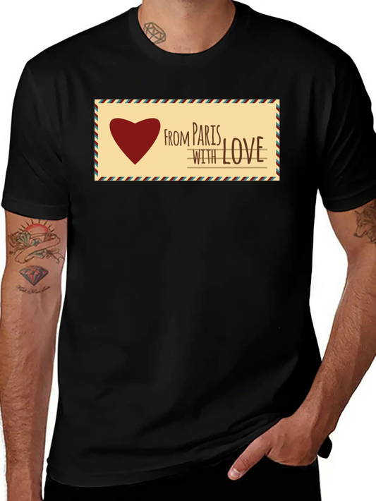 Love Letter Basic Graphic T-Shirt ¨C Daily Comfort In Soft Cotton