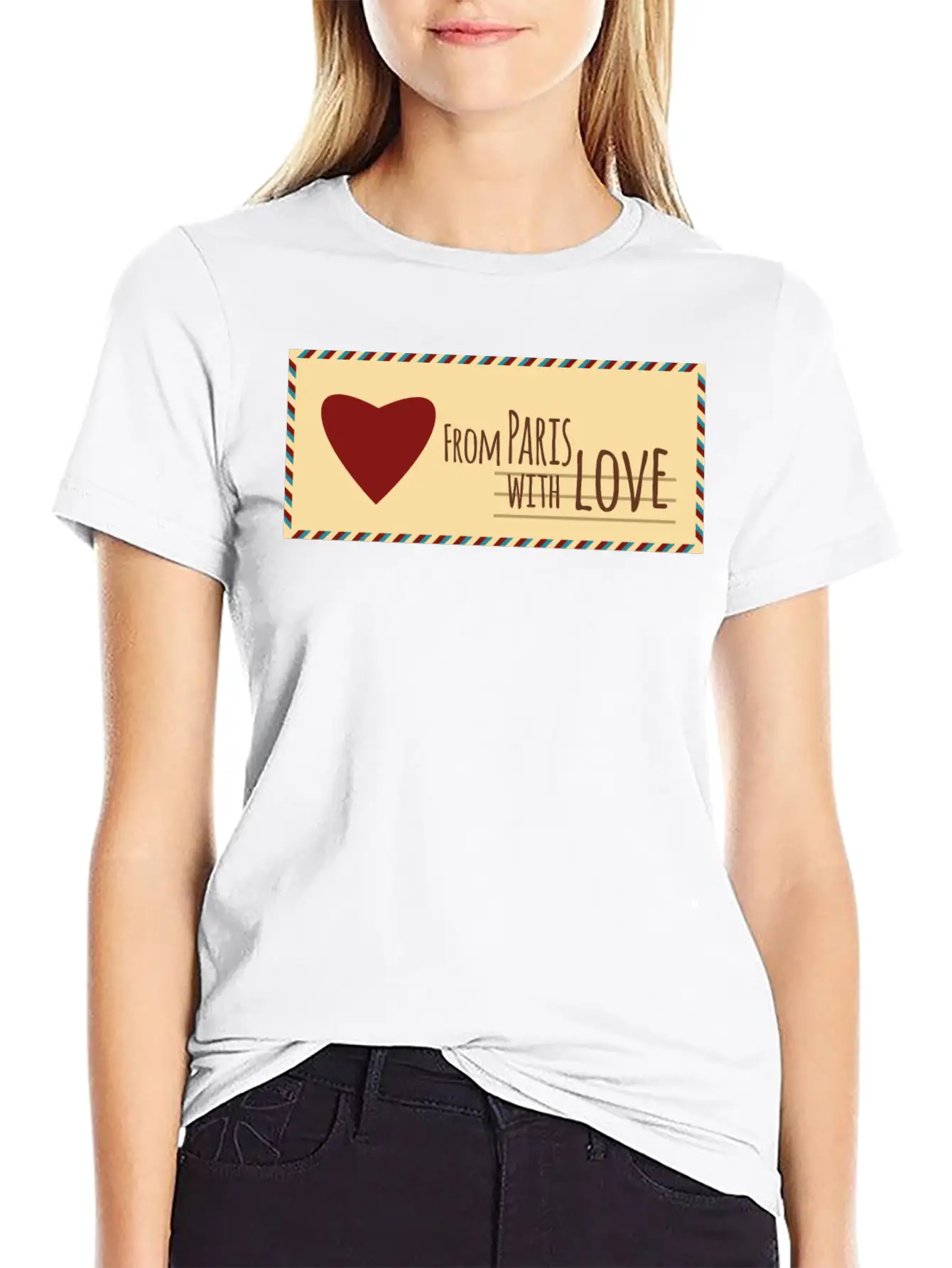Love Letter Basic Graphic T-Shirt ¨C Daily Comfort In Soft Cotton