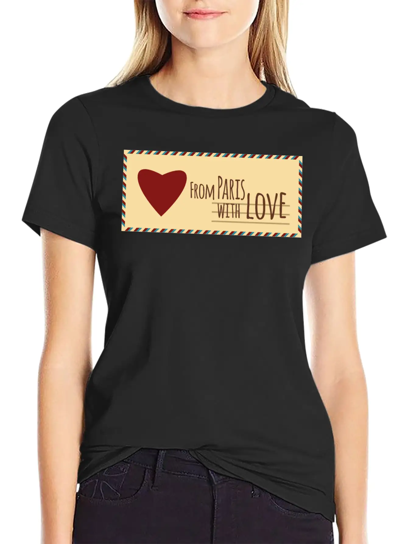 Love Letter Basic Graphic T-Shirt ¨C Daily Comfort In Soft Cotton