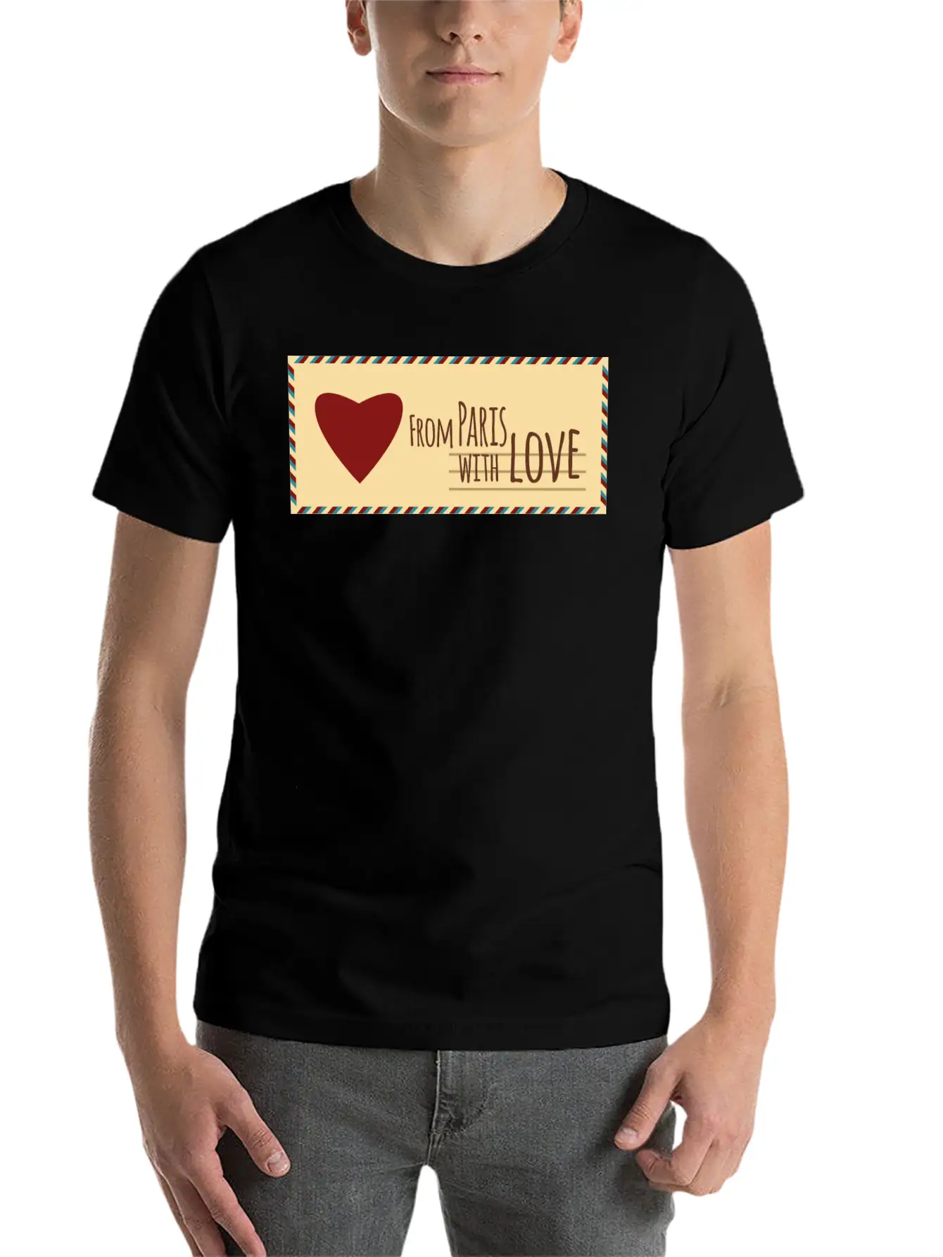 Love Letter Basic Graphic T-Shirt ¨C Daily Comfort In Soft Cotton