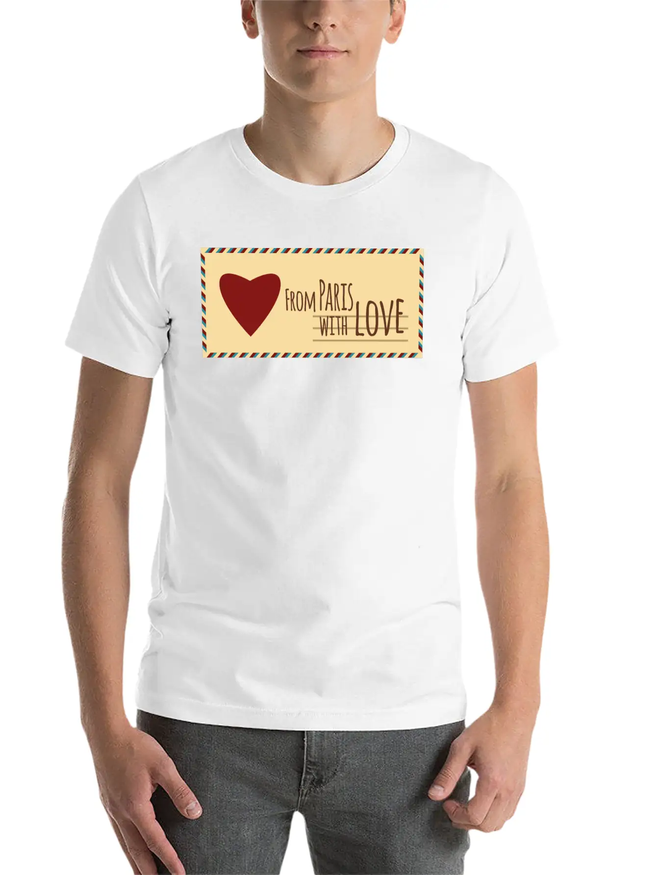 Love Letter Basic Graphic T-Shirt ¨C Daily Comfort In Soft Cotton