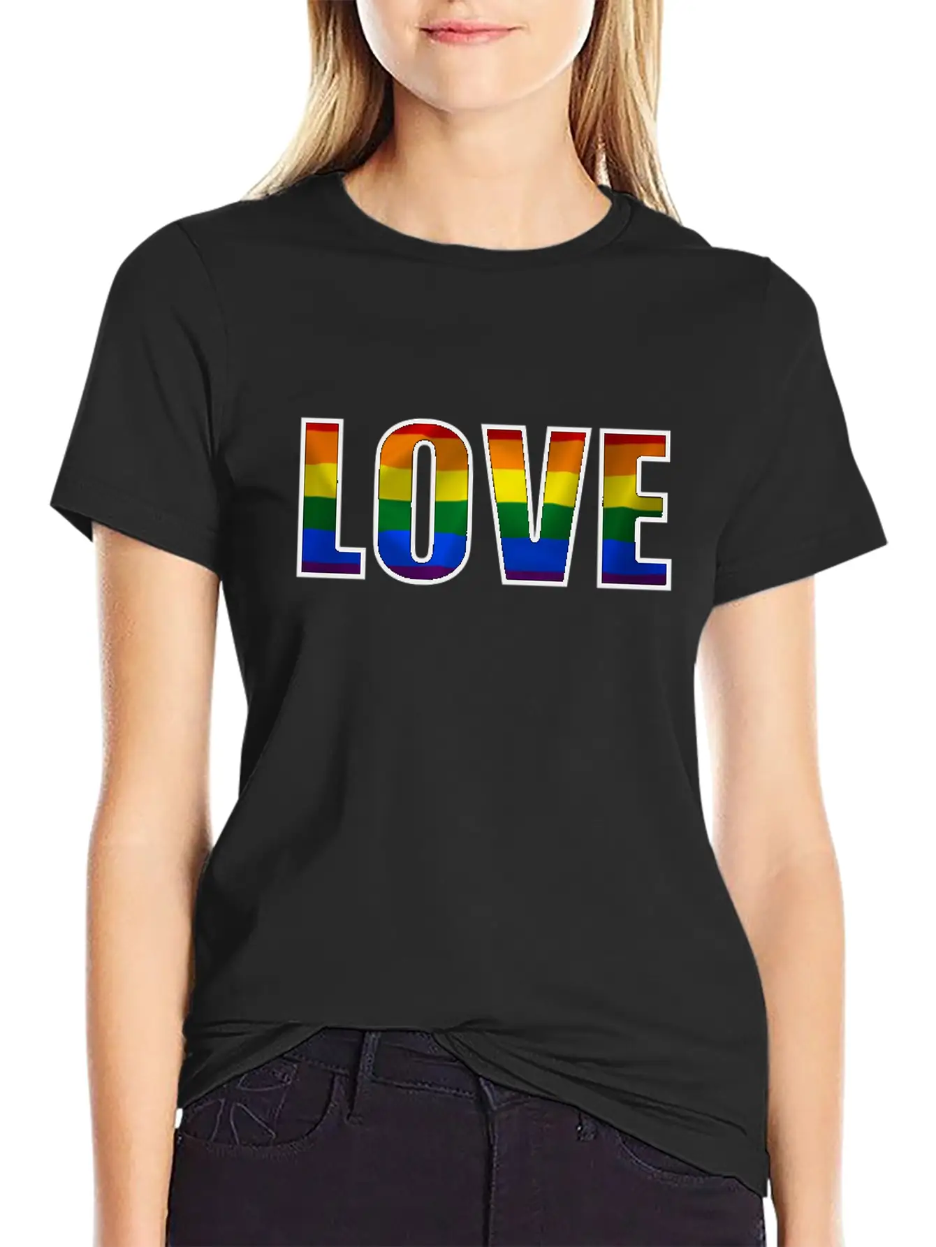 Love Pride Basic Graphic T-Shirt ¨C Daily Comfort In Soft Cotton