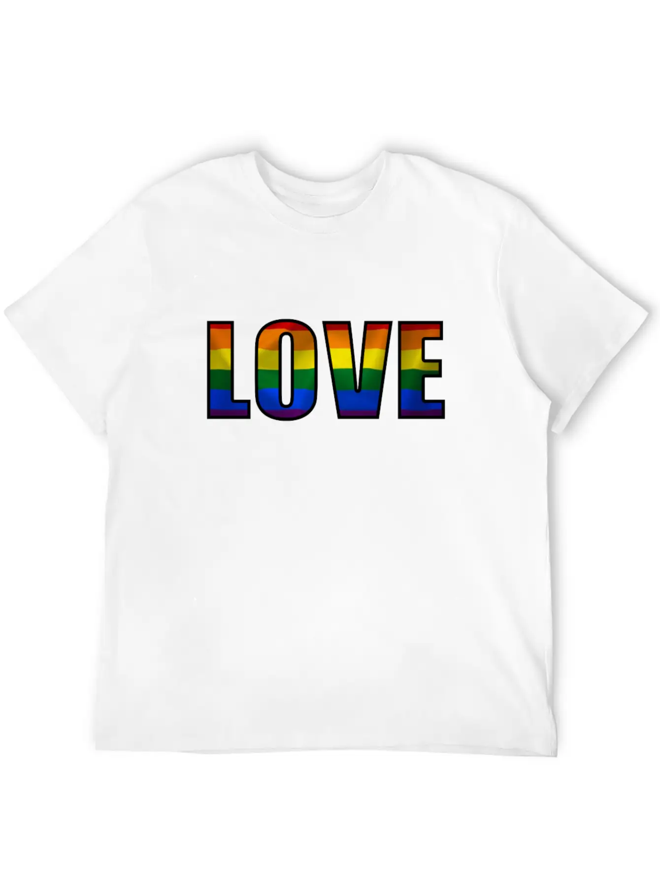 Love Pride Basic Graphic T-Shirt ¨C Daily Comfort In Soft Cotton