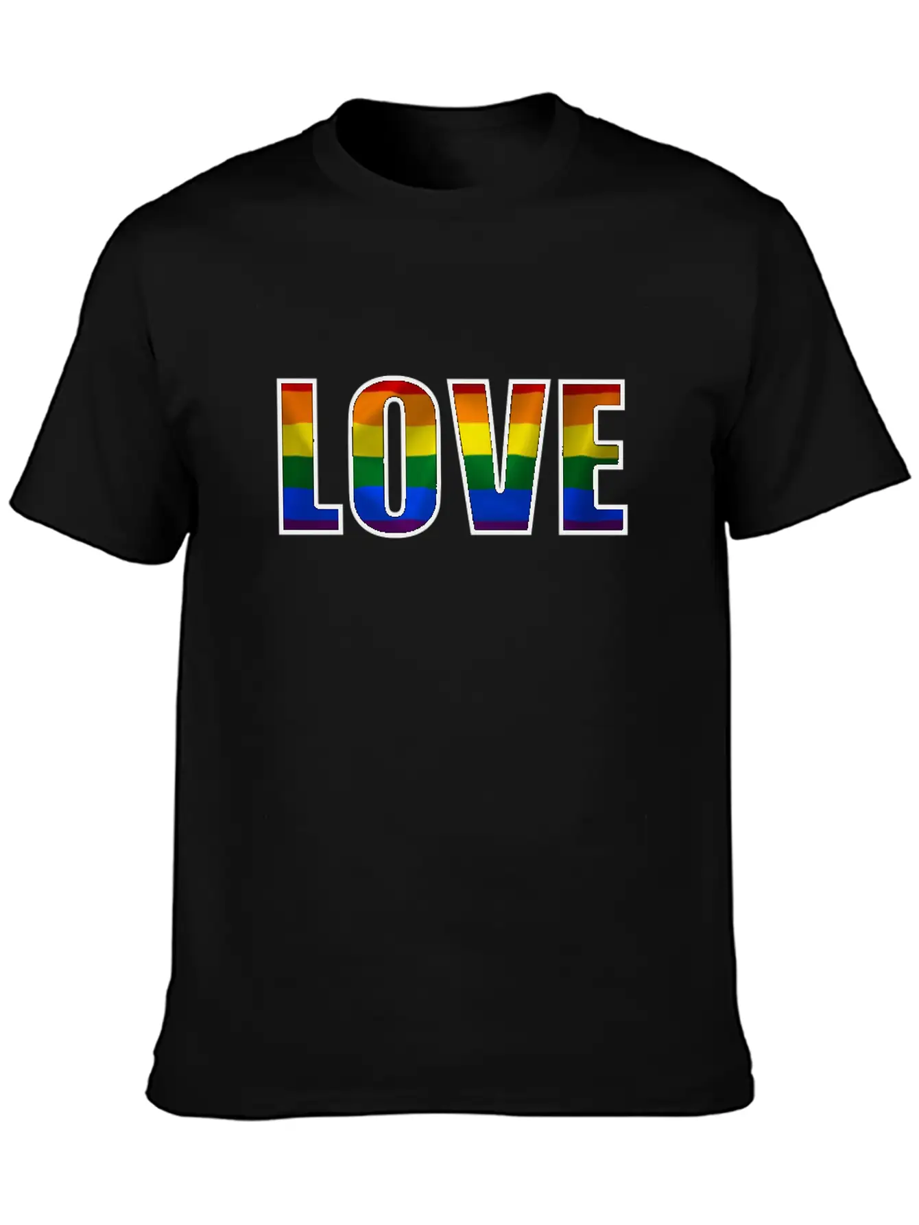 Love Pride Basic Graphic T-Shirt ¨C Daily Comfort In Soft Cotton