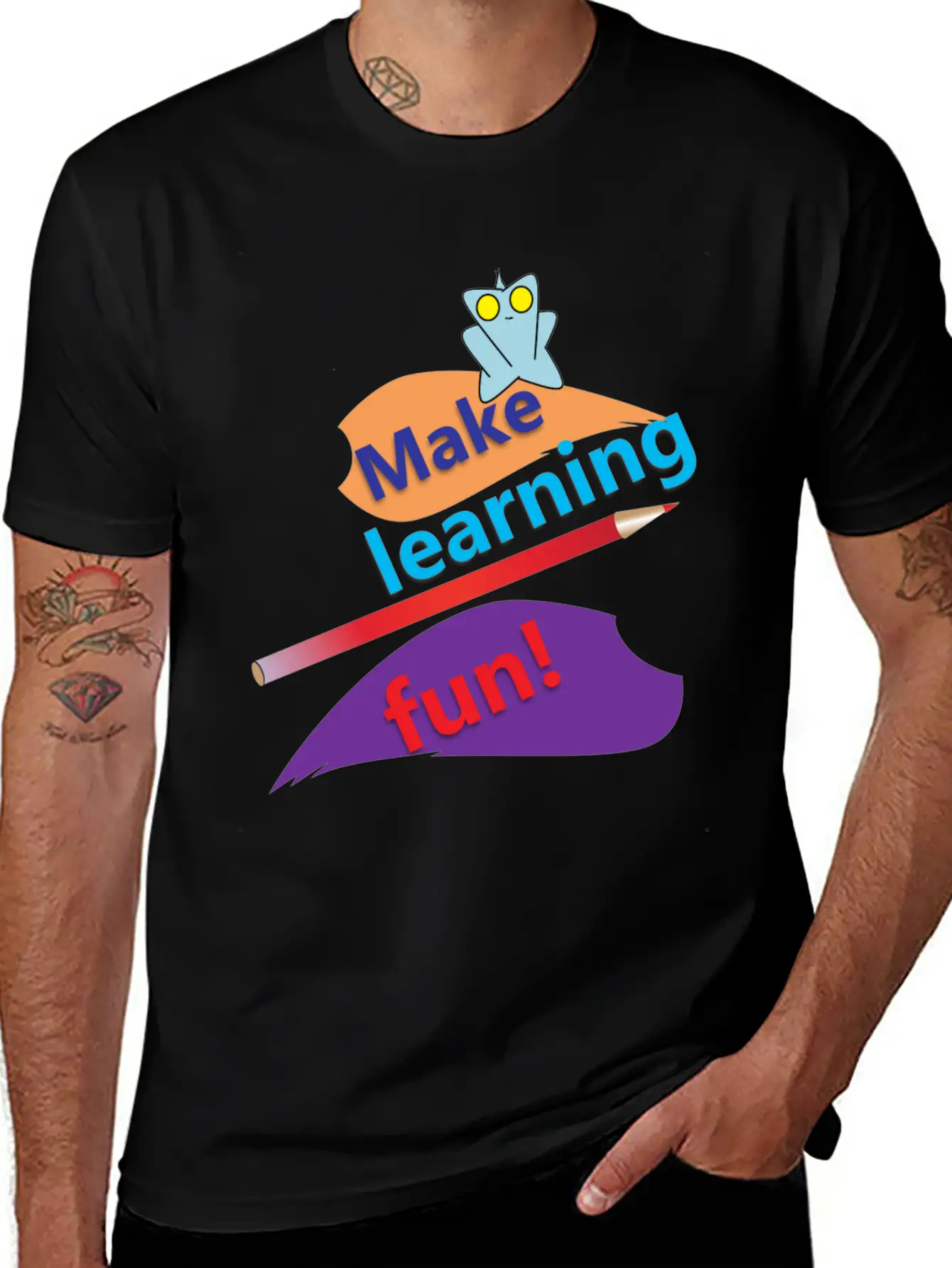 MAKE LEARNING FUN Basic Graphic T-Shirt ¨C Daily Comfort In Soft Cotton