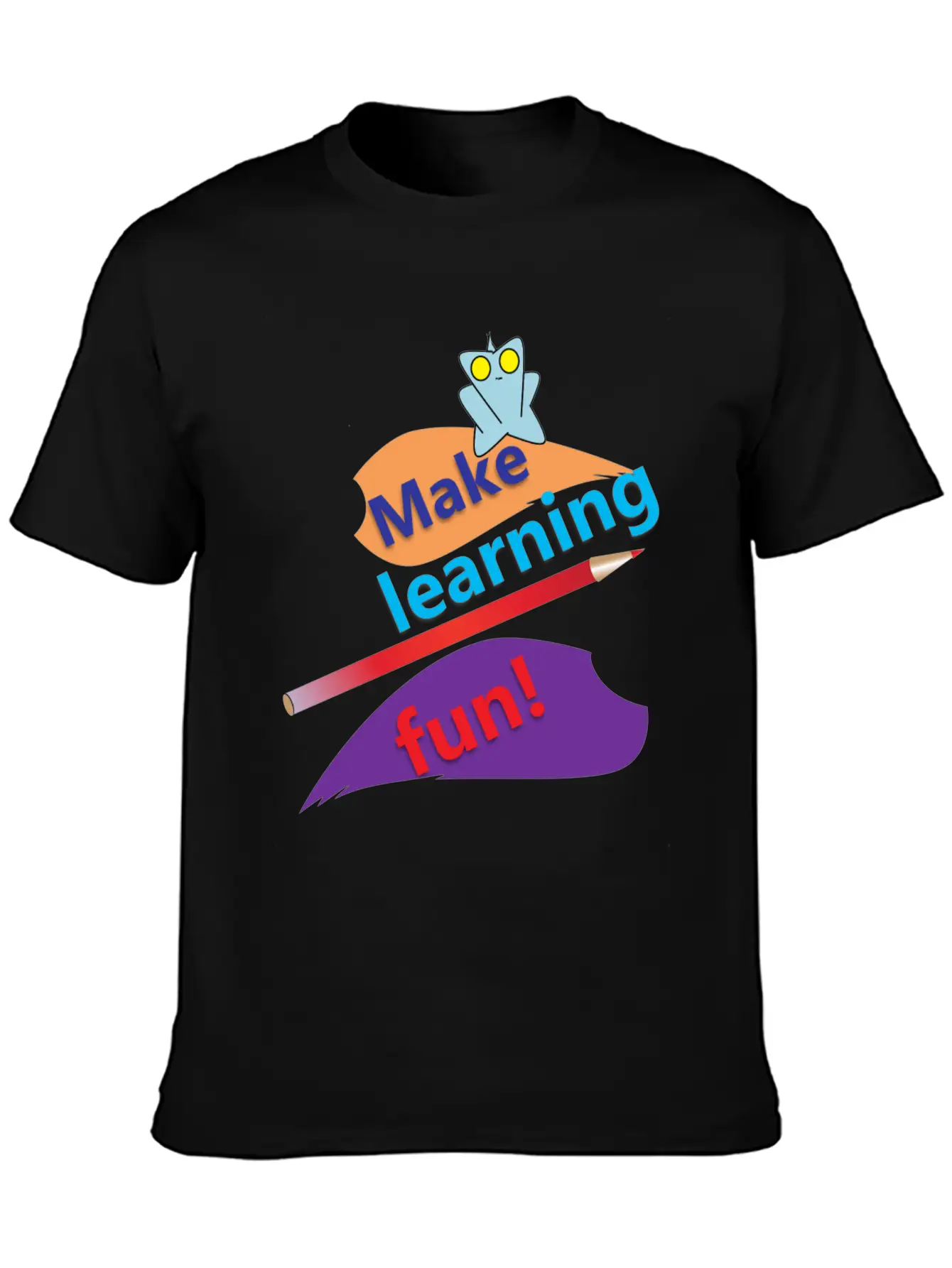 MAKE LEARNING FUN Basic Graphic T-Shirt ¨C Daily Comfort In Soft Cotton