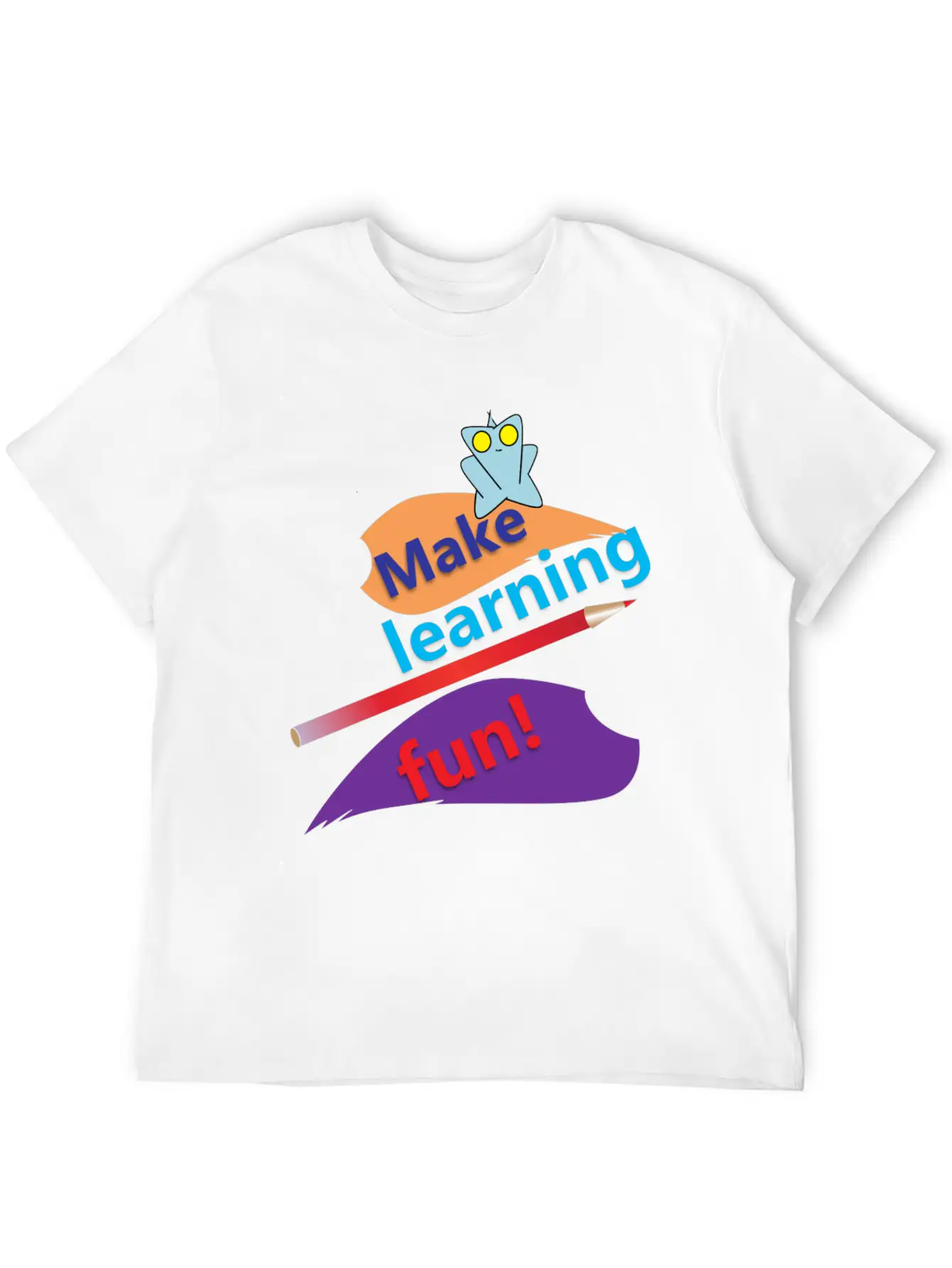 MAKE LEARNING FUN Basic Graphic T-Shirt ¨C Daily Comfort In Soft Cotton