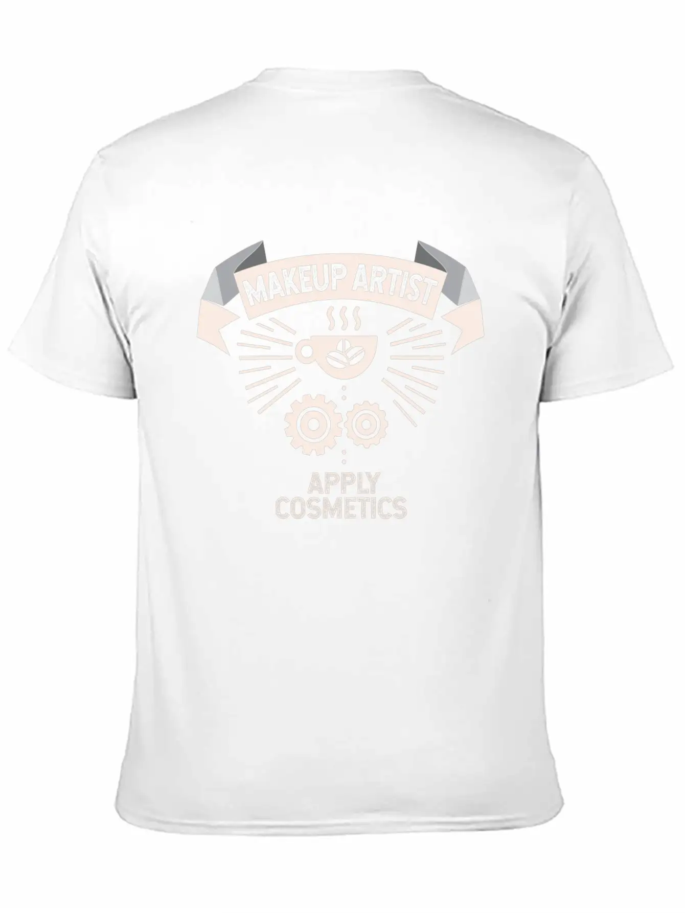 Makeup Artist Apply Cosmetics Basic Graphic T-Shirt ¨C Daily Comfort In Soft Cotton