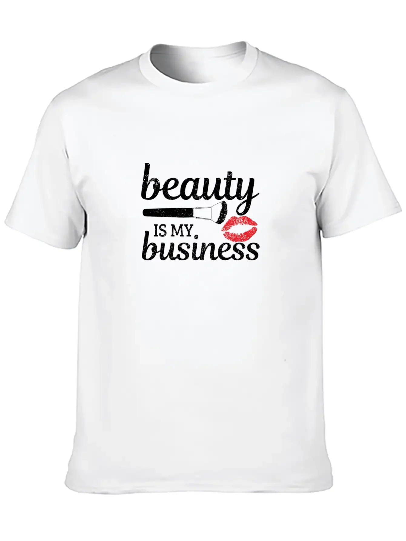 Makeup Artist Make Up Junkie Kosmetik Stylistin Ge Essential Cotton Tee For Daily Outfits ¨C Unisex Style