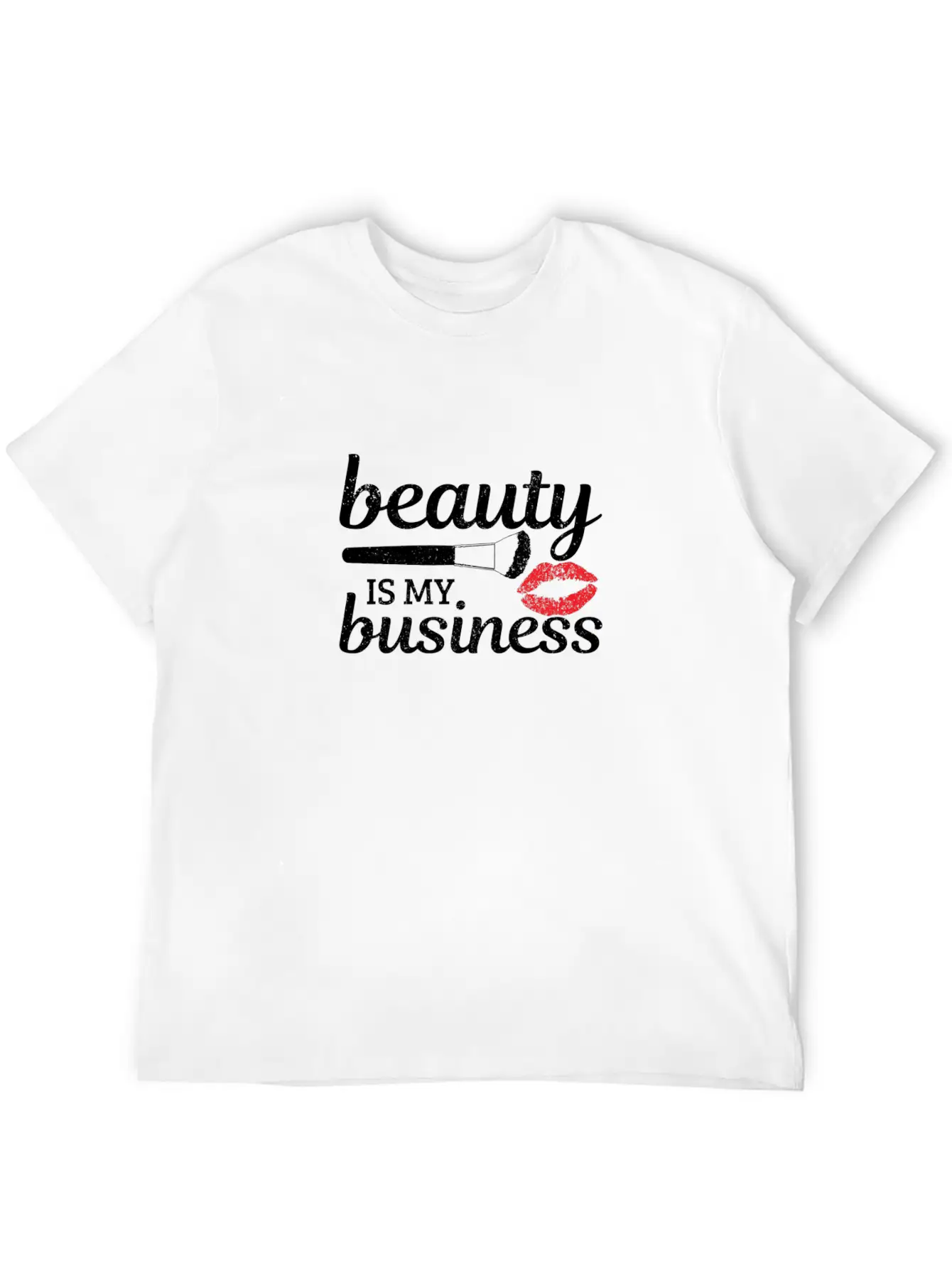 Makeup Artist Make Up Junkie Kosmetik Stylistin Ge Essential Cotton Tee For Daily Outfits ¨C Unisex Style