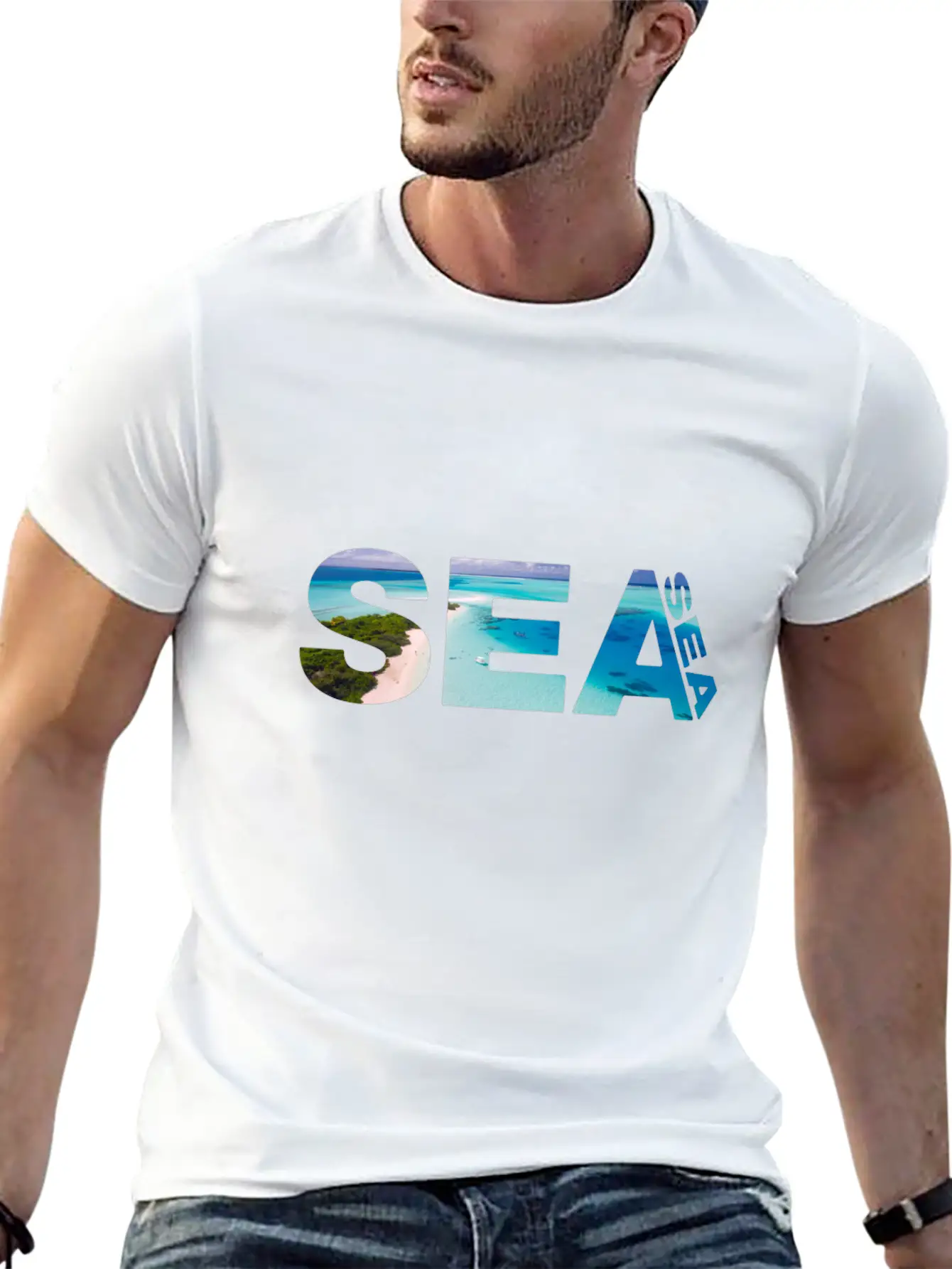 Maldives Beach Sea Soft Cotton Short Sleeve Tee ¨C Unisex Wardrobe Staple
