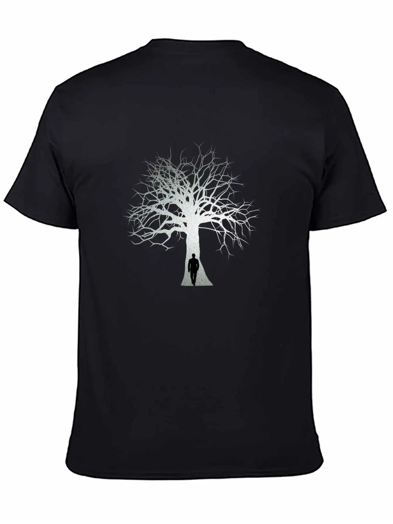 Man In A Tree Soft Cotton Short Sleeve Tee ¨C Unisex Wardrobe Staple
