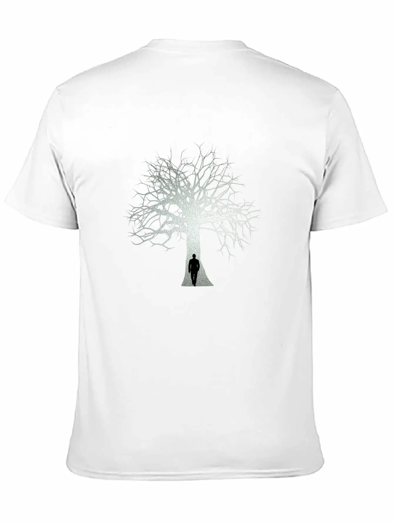 Man In A Tree Soft Cotton Short Sleeve Tee ¨C Unisex Wardrobe Staple