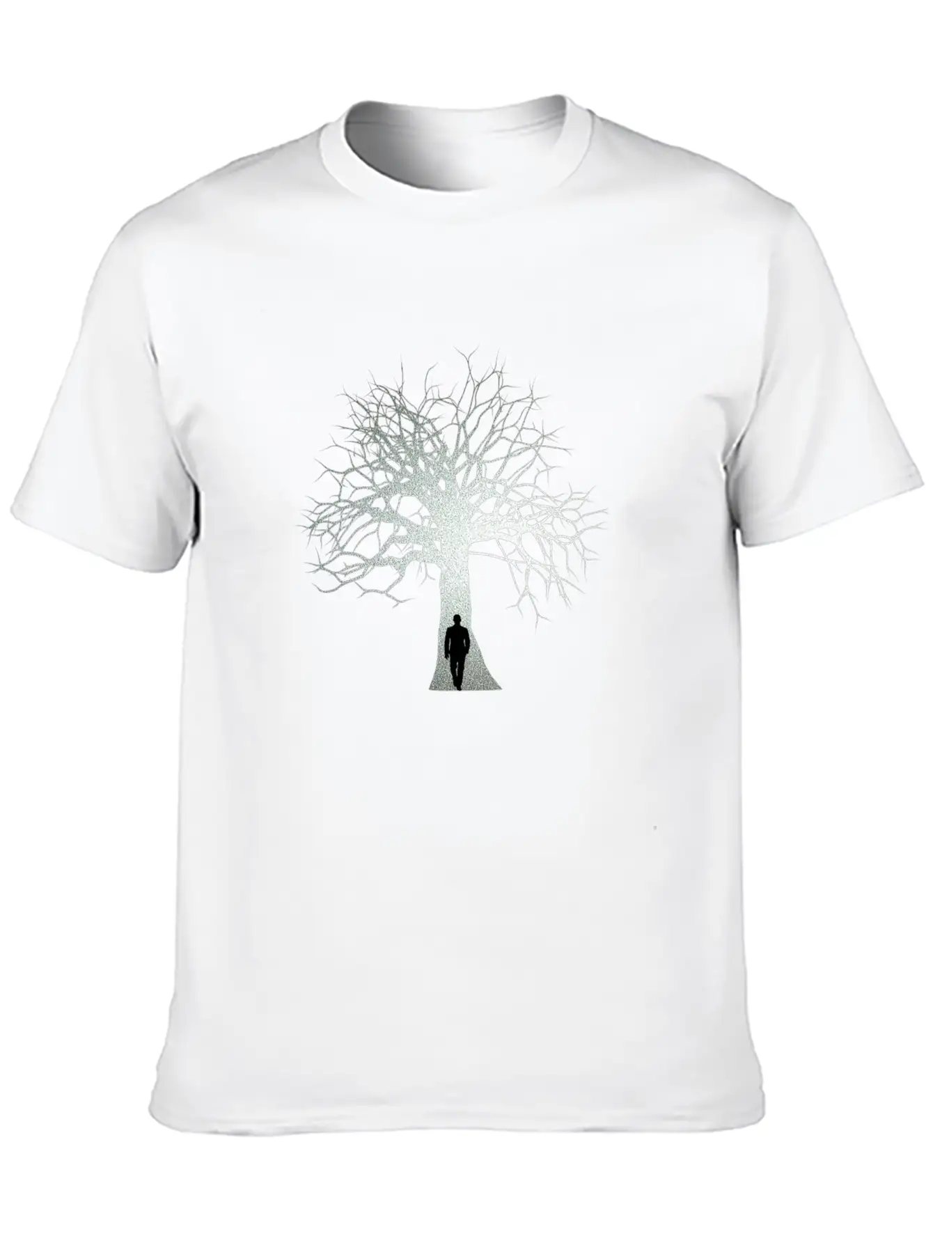 Man In A Tree Soft Cotton Short Sleeve Tee ¨C Unisex Wardrobe Staple