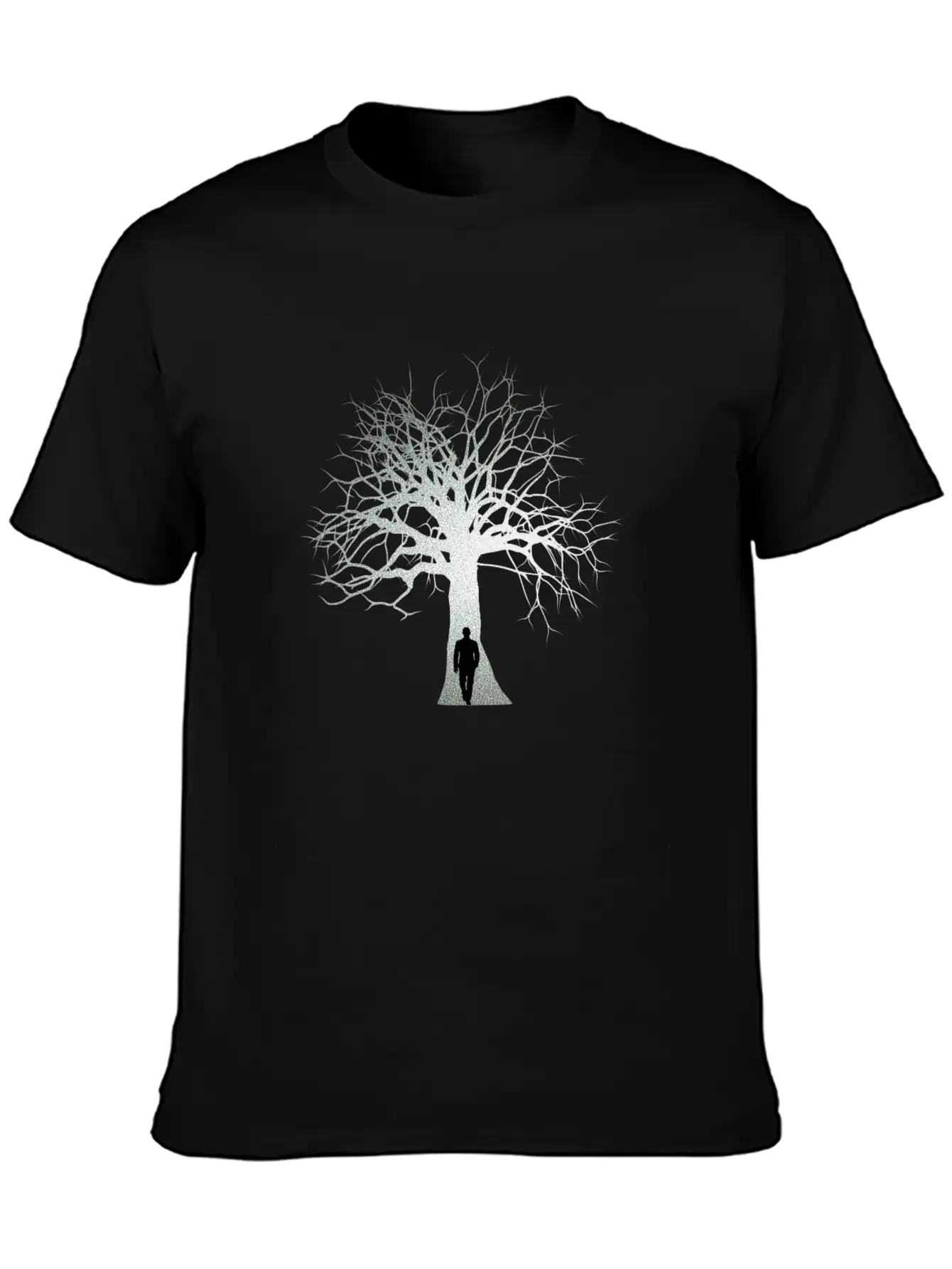 Man In A Tree Soft Cotton Short Sleeve Tee ¨C Unisex Wardrobe Staple