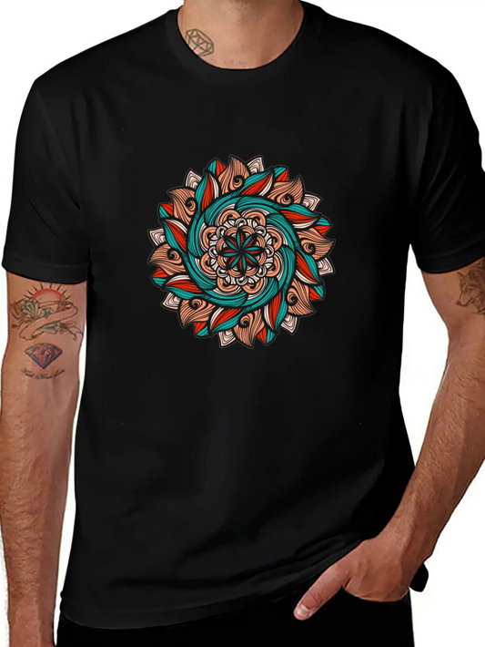 Mandala Basic Graphic T-Shirt ¨C Daily Comfort In Soft Cotton
