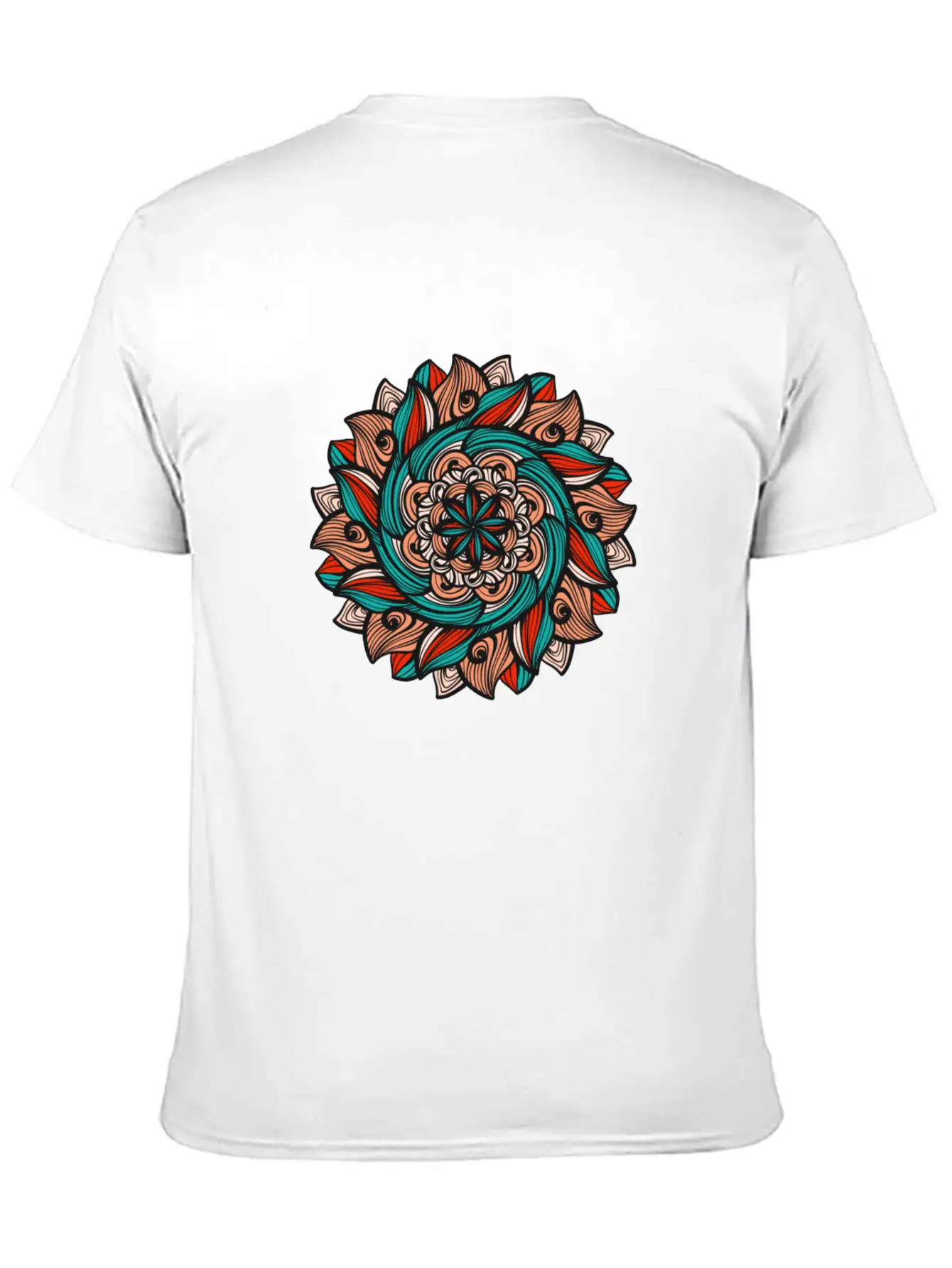 Mandala Basic Graphic T-Shirt ¨C Daily Comfort In Soft Cotton