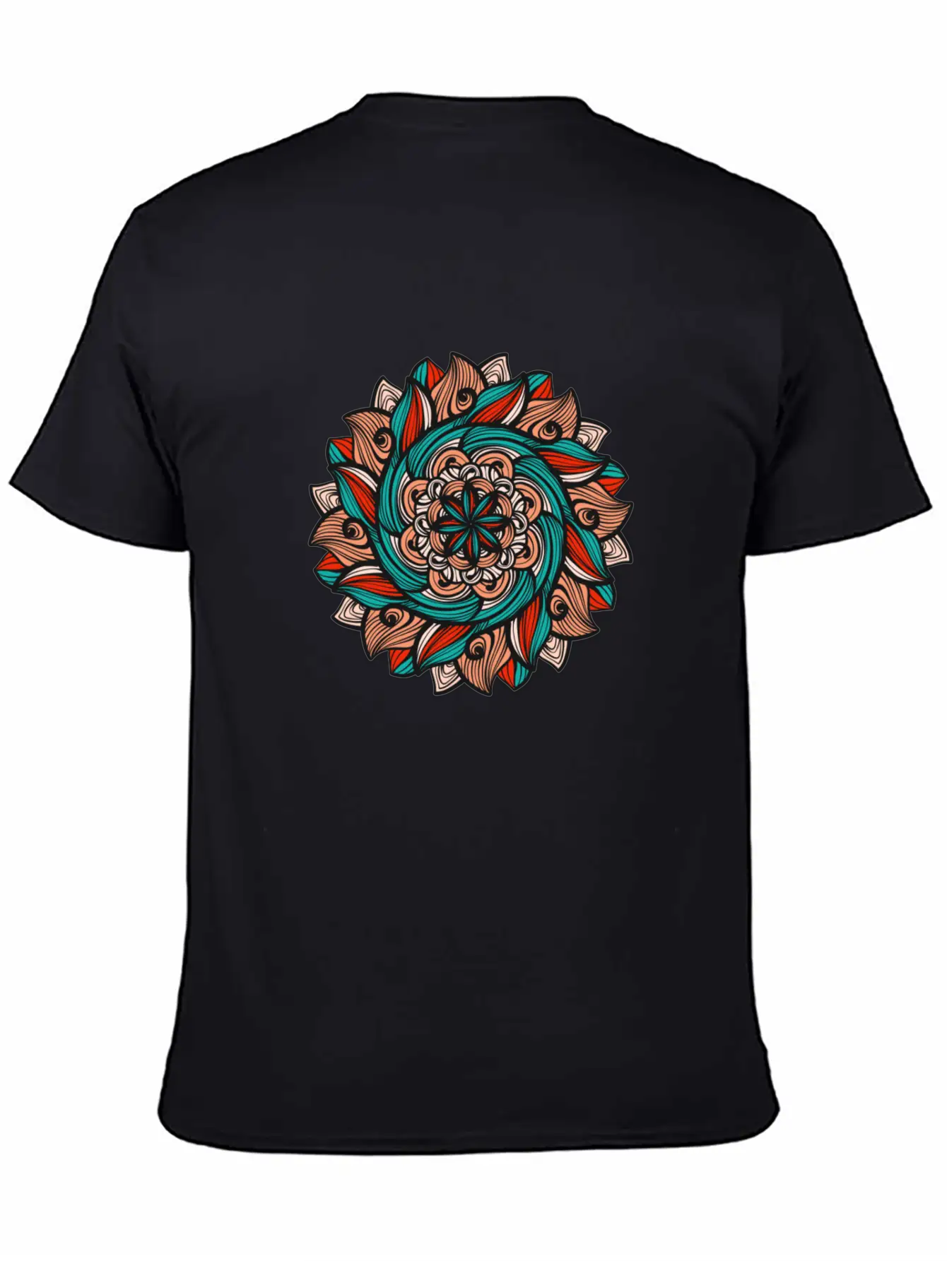 Mandala Basic Graphic T-Shirt ¨C Daily Comfort In Soft Cotton