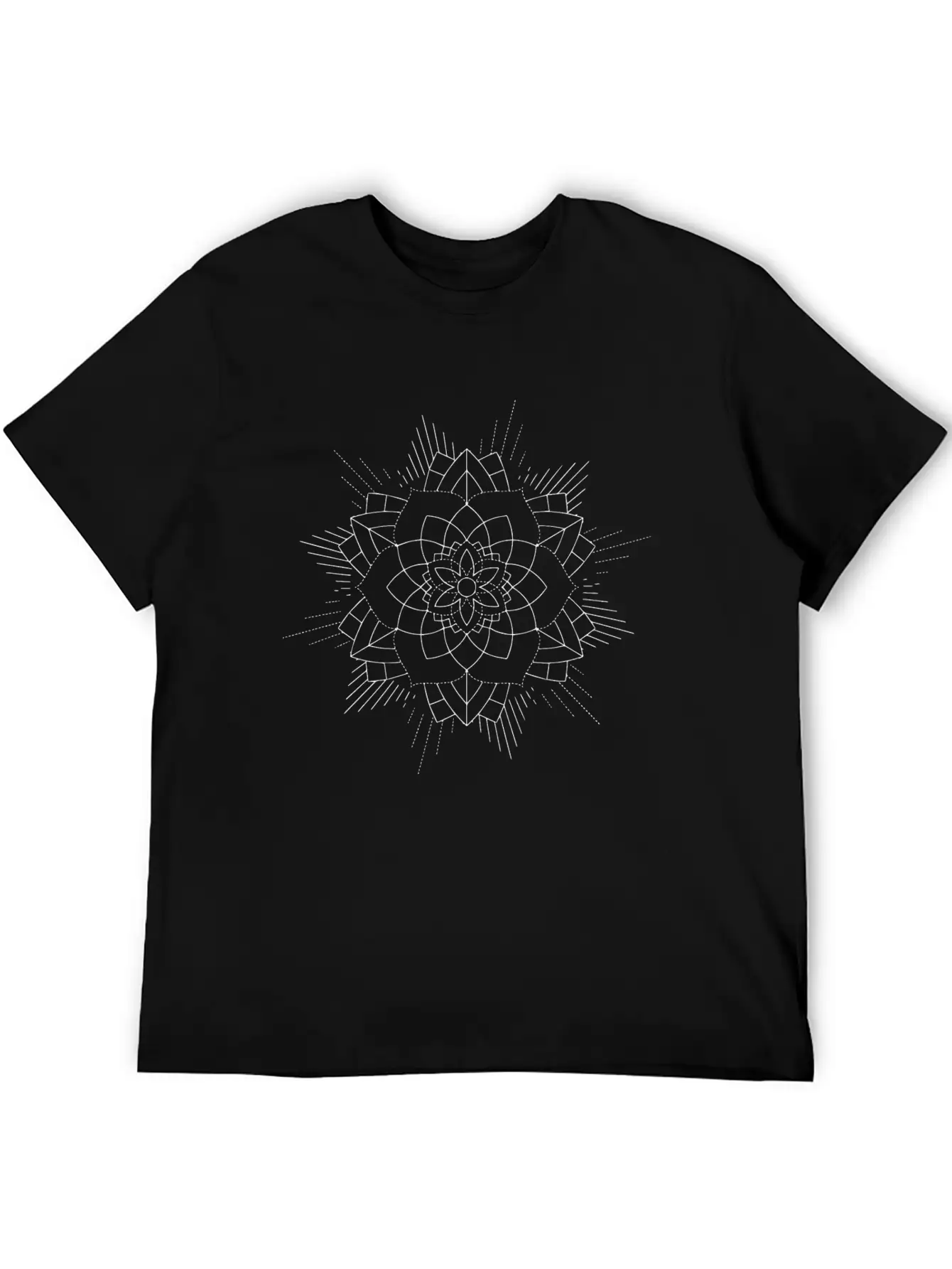 Mandala Oldschool MANDALA Ink Tattoo Newschool Mod Essential Cotton Tee For Daily Outfits ¨C Unisex Style