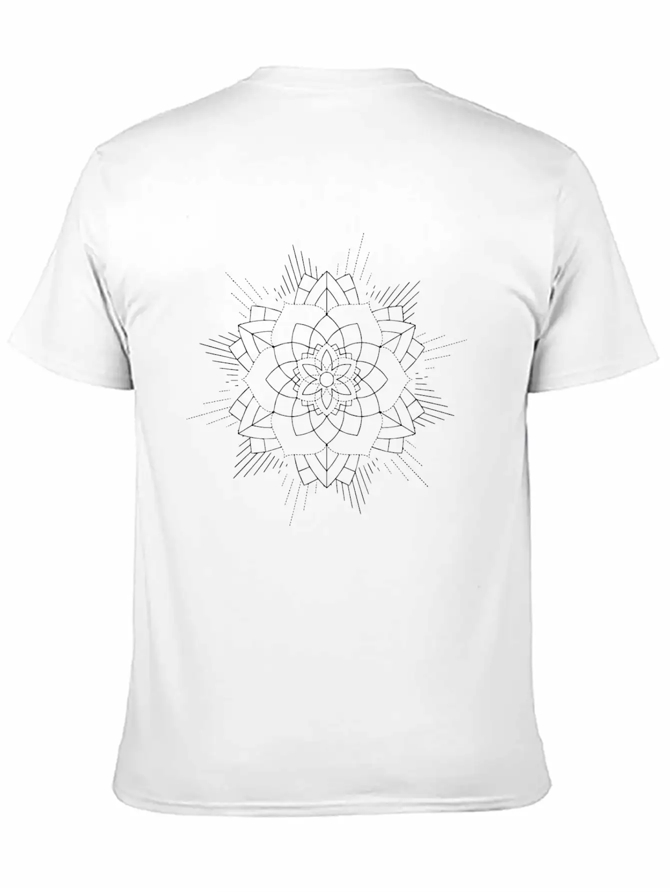 Mandala Oldschool MANDALA Ink Tattoo Newschool Mod Essential Cotton Tee For Daily Outfits ¨C Unisex Style