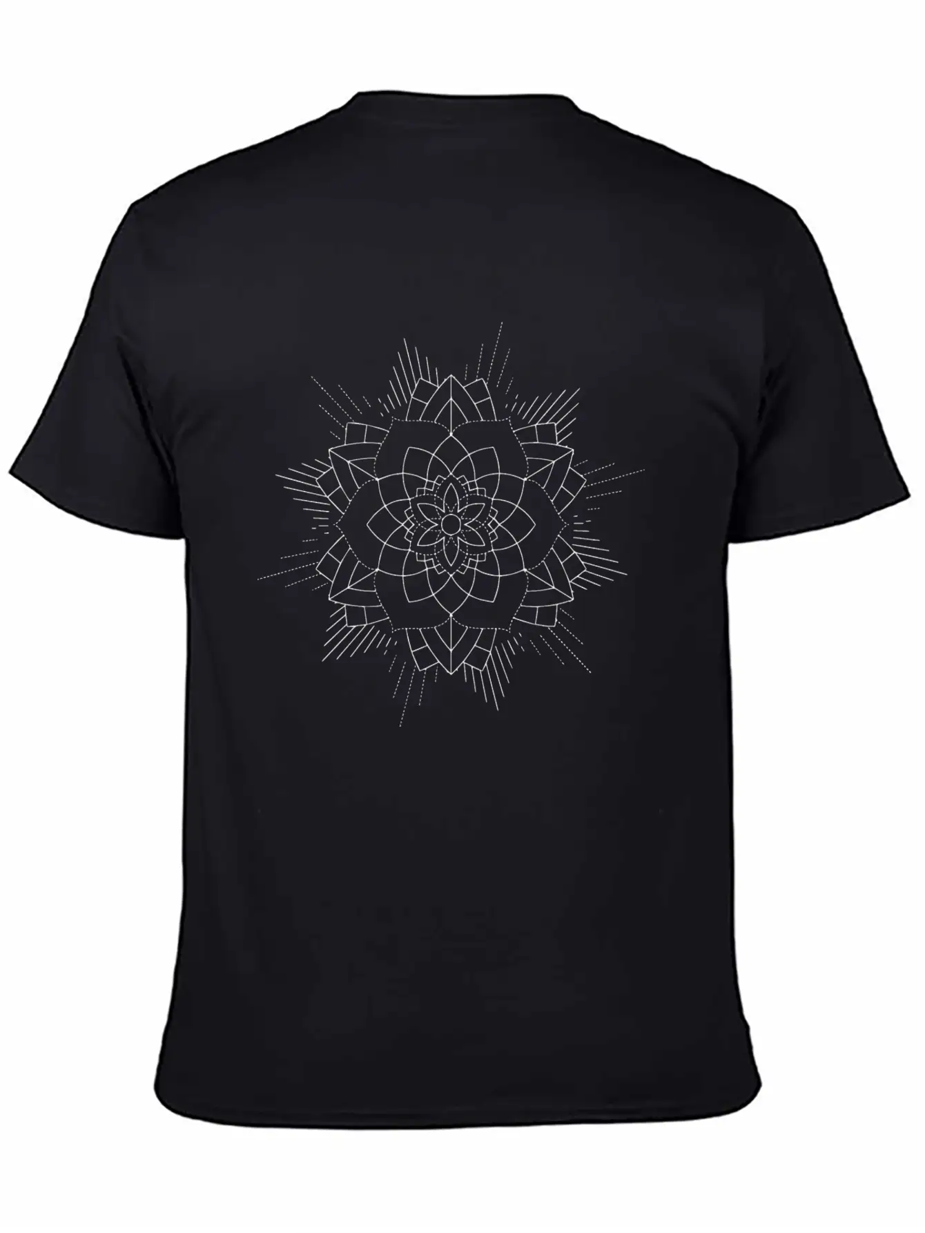 Mandala Oldschool MANDALA Ink Tattoo Newschool Mod Essential Cotton Tee For Daily Outfits ¨C Unisex Style
