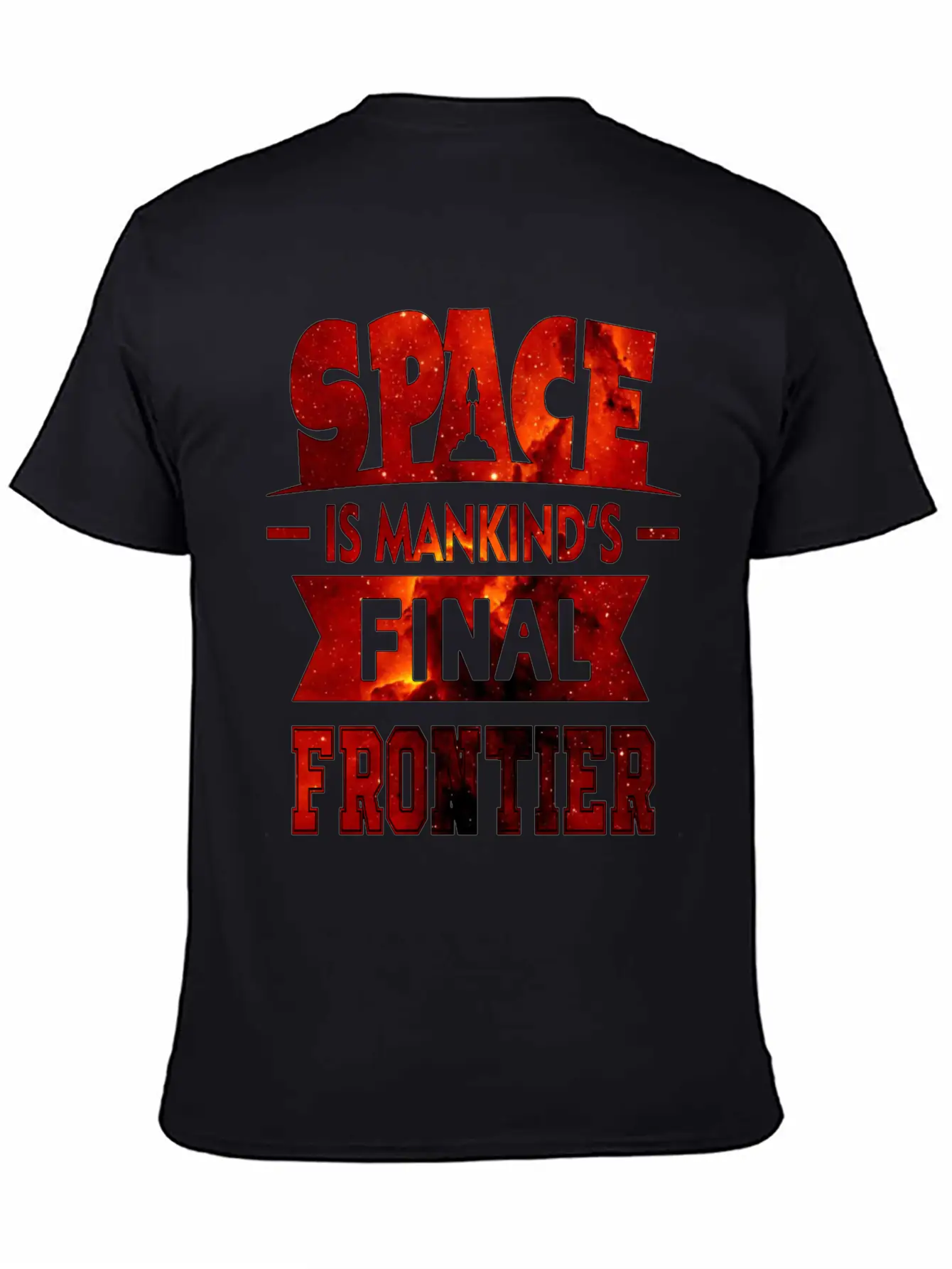 Mankind S Final Frontier- Astronauts -Total Basics Essential Cotton Tee For Daily Outfits ¨C Unisex Style